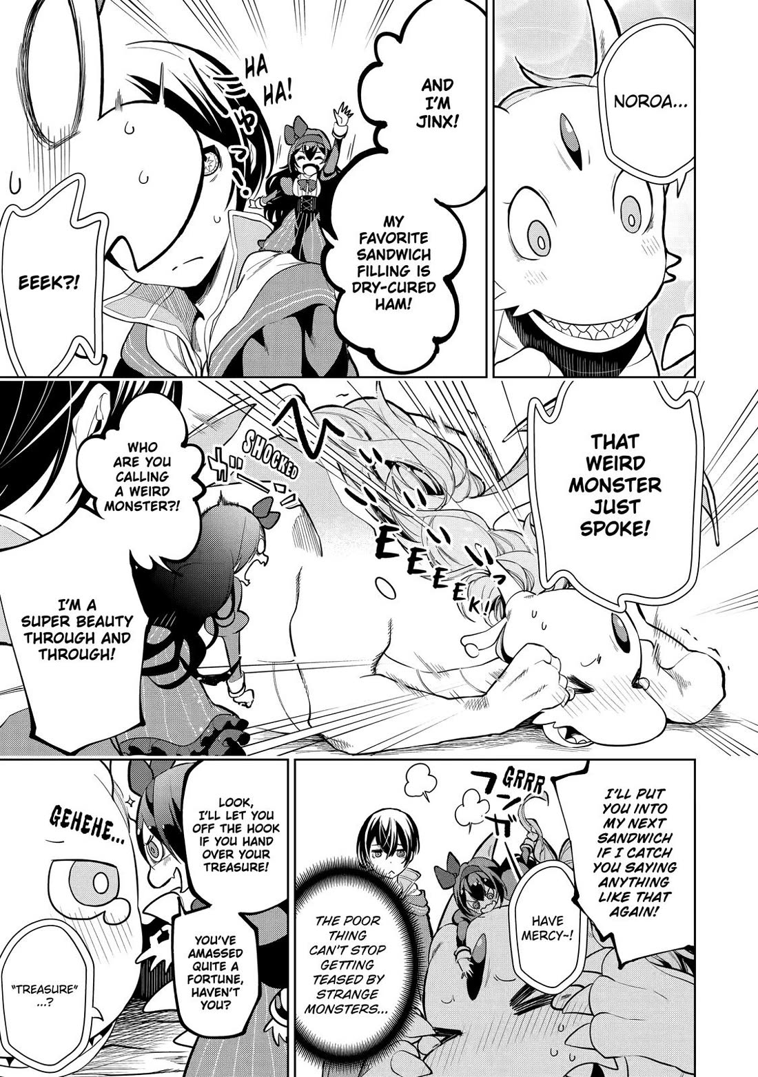 The Strongest Swordsman Has Zero Equipment Slots, but He Can Equip up to 9999 Items if It’s (Cute) Cursed Equipment chapter 4 page 19