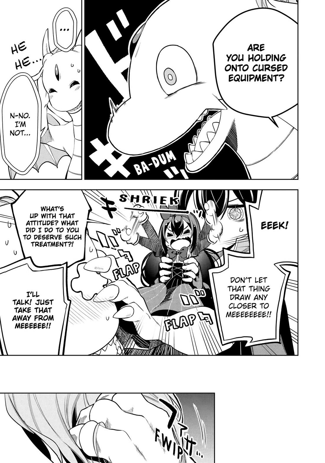 The Strongest Swordsman Has Zero Equipment Slots, but He Can Equip up to 9999 Items if It’s (Cute) Cursed Equipment chapter 4 page 25