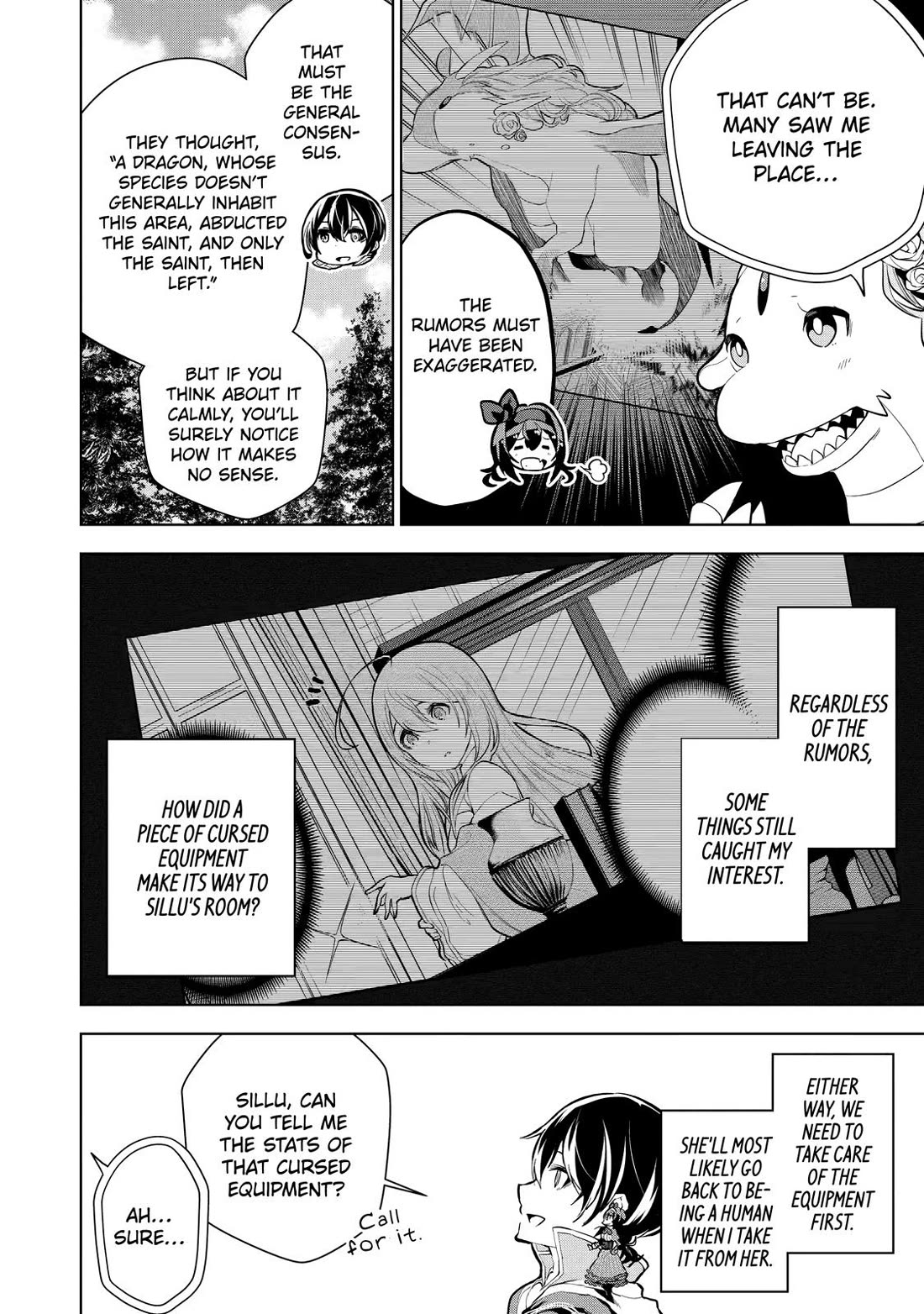 The Strongest Swordsman Has Zero Equipment Slots, but He Can Equip up to 9999 Items if It’s (Cute) Cursed Equipment chapter 5 page 12