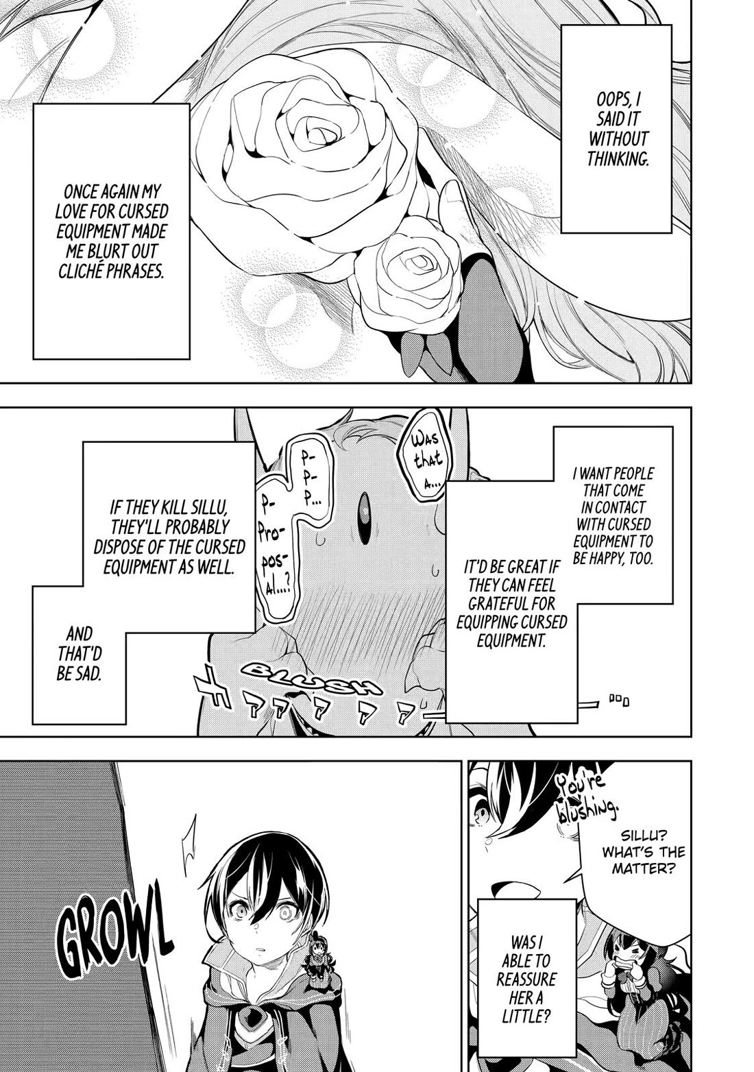 The Strongest Swordsman Has Zero Equipment Slots, but He Can Equip up to 9999 Items if It’s (Cute) Cursed Equipment chapter 5 page 19