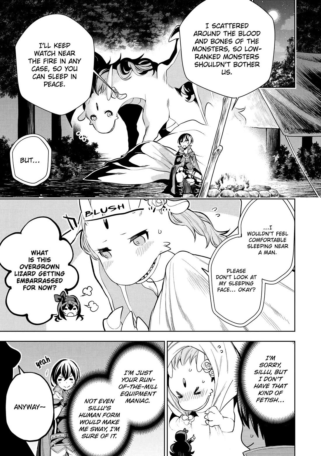 The Strongest Swordsman Has Zero Equipment Slots, but He Can Equip up to 9999 Items if It’s (Cute) Cursed Equipment chapter 5 page 31