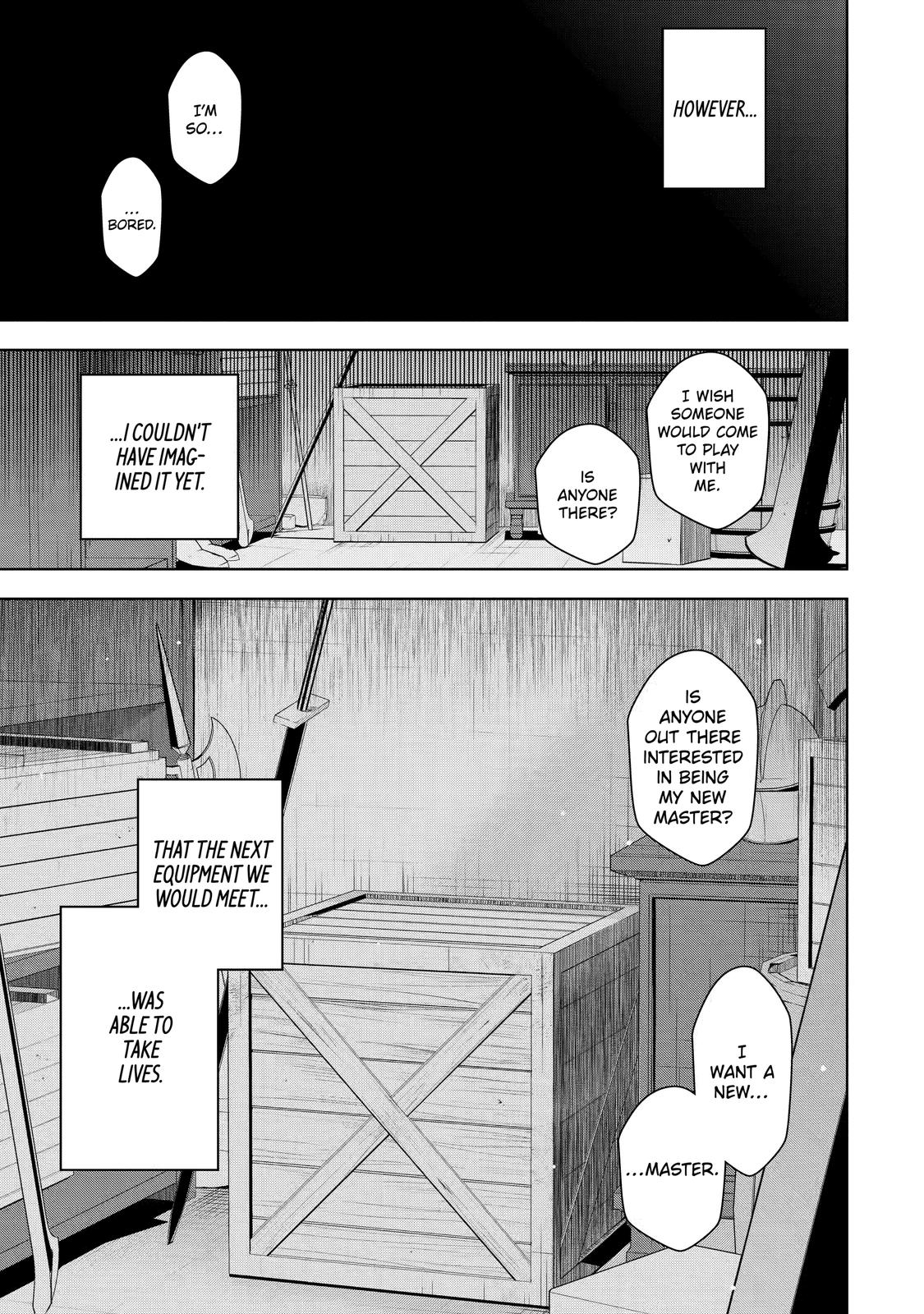 The Strongest Swordsman Has Zero Equipment Slots, but He Can Equip up to 9999 Items if It’s (Cute) Cursed Equipment chapter 7 page 26