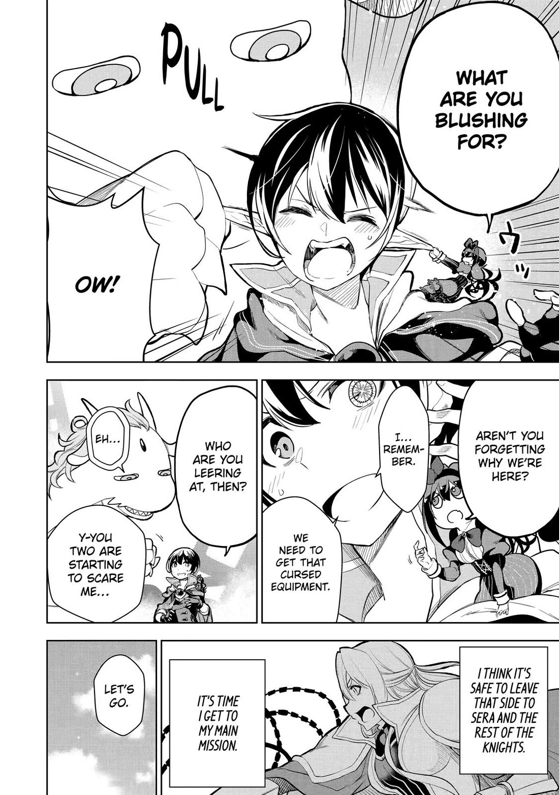 The Strongest Swordsman Has Zero Equipment Slots, but He Can Equip up to 9999 Items if It’s (Cute) Cursed Equipment chapter 9 page 15