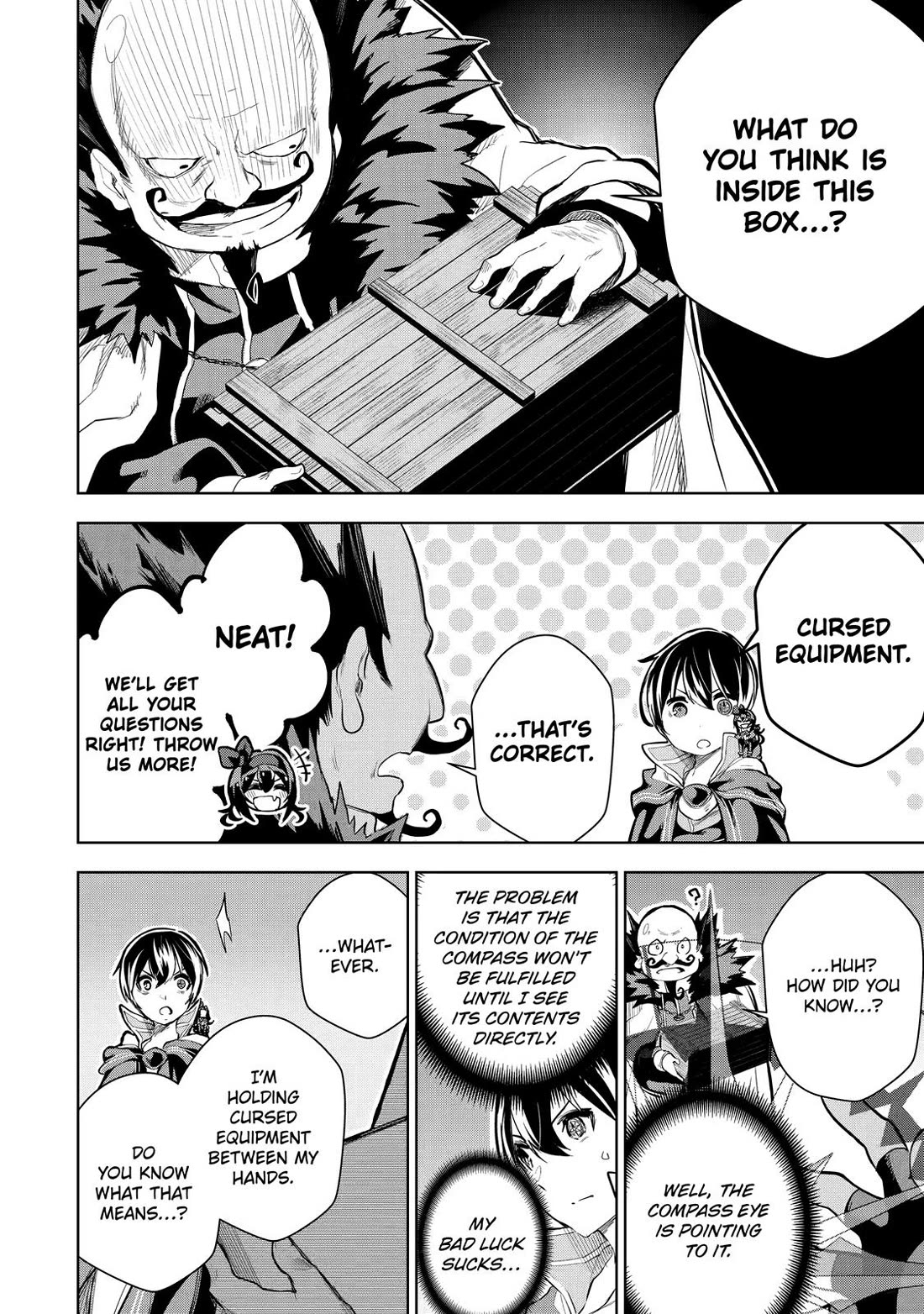 The Strongest Swordsman Has Zero Equipment Slots, but He Can Equip up to 9999 Items if It’s (Cute) Cursed Equipment chapter 9 page 19