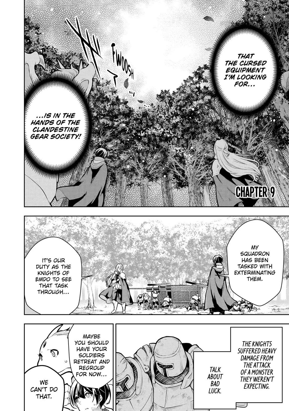 The Strongest Swordsman Has Zero Equipment Slots, but He Can Equip up to 9999 Items if It’s (Cute) Cursed Equipment chapter 9 page 2