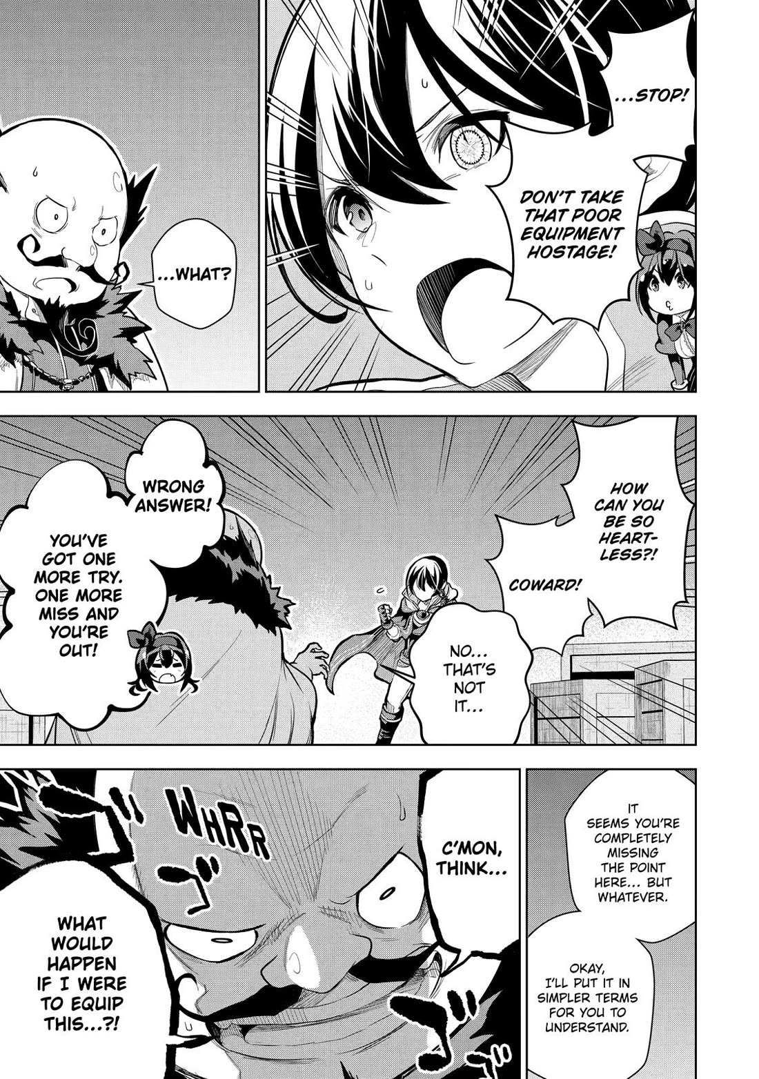 The Strongest Swordsman Has Zero Equipment Slots, but He Can Equip up to 9999 Items if It’s (Cute) Cursed Equipment chapter 9 page 20