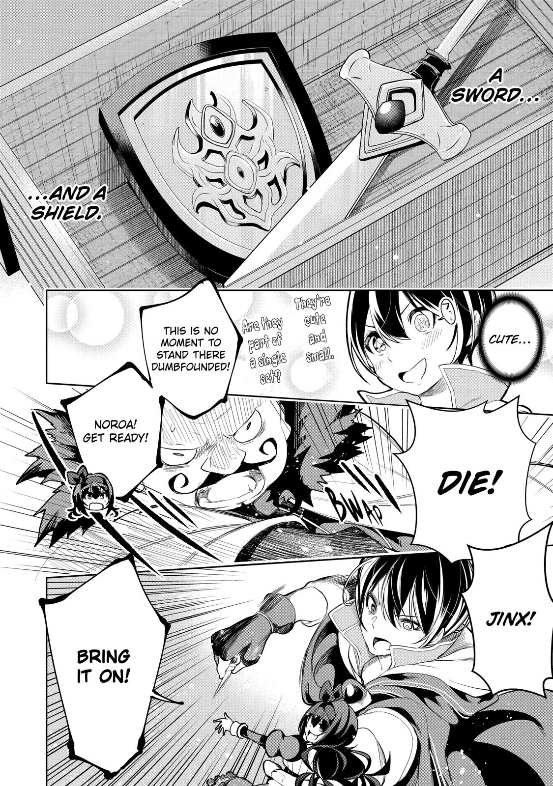 The Strongest Swordsman Has Zero Equipment Slots, but He Can Equip up to 9999 Items if It’s (Cute) Cursed Equipment chapter 9 page 25