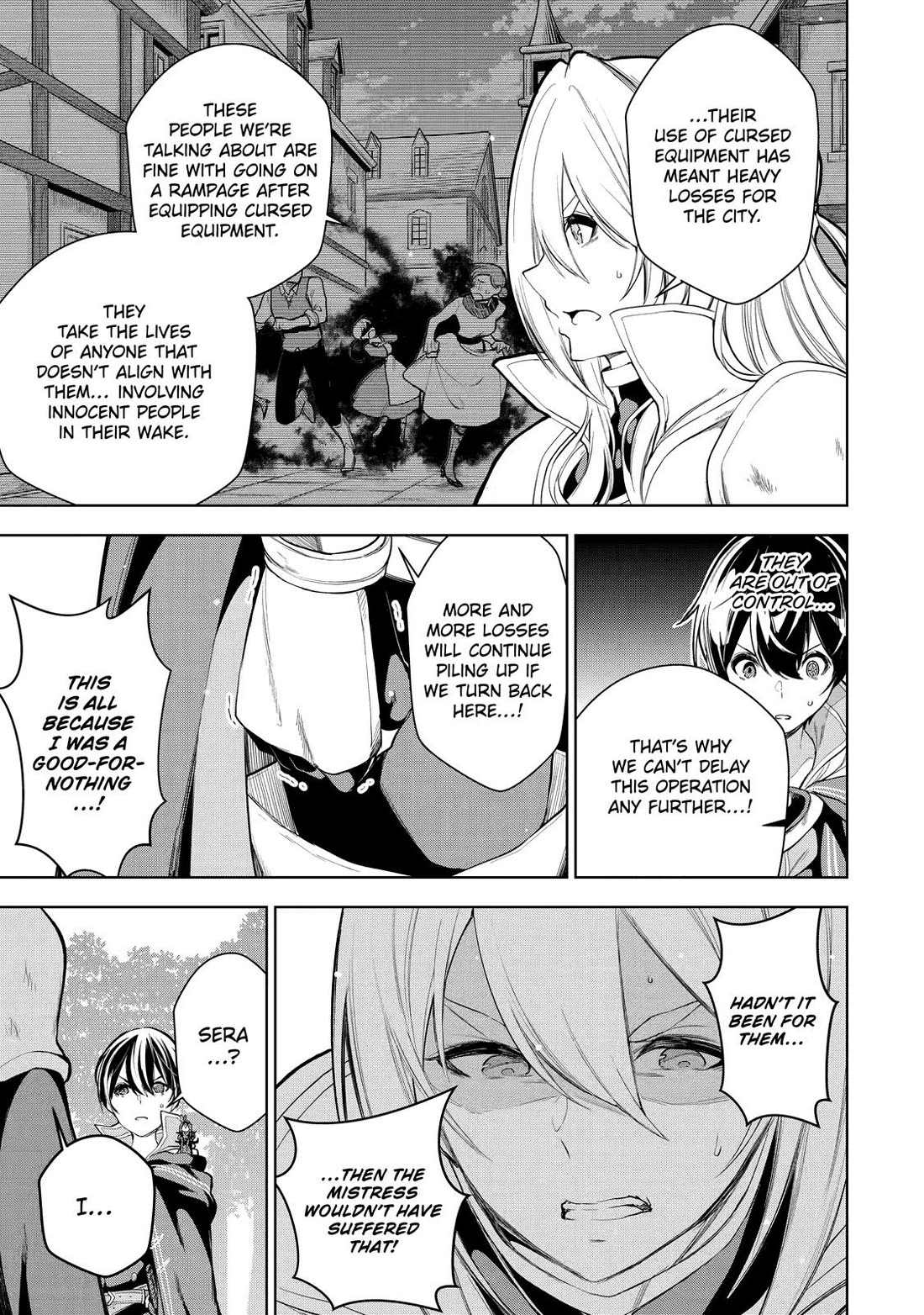 The Strongest Swordsman Has Zero Equipment Slots, but He Can Equip up to 9999 Items if It’s (Cute) Cursed Equipment chapter 9 page 3