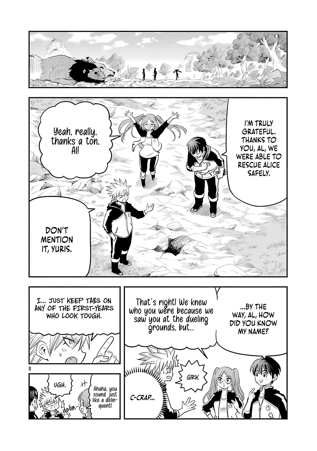 The Strongest Villain, Who had Hidden Himself Deep in the Mountains to Escape His Downfall, is Dragged Back into the Spotlight by the Heroine He Once Saved chapter 10 page 8