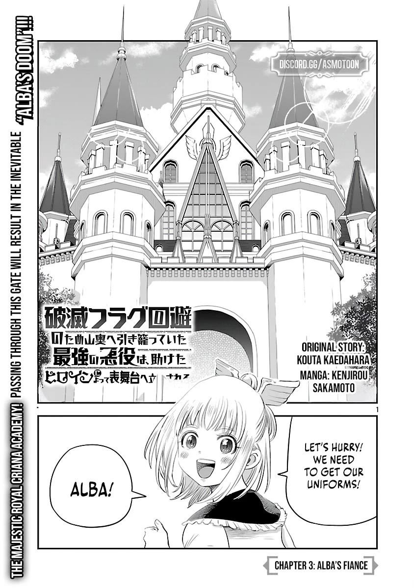 The Strongest Villain, Who had Hidden Himself Deep in the Mountains to Escape His Downfall, is Dragged Back into the Spotlight by the Heroine He Once Saved chapter 3 page 1