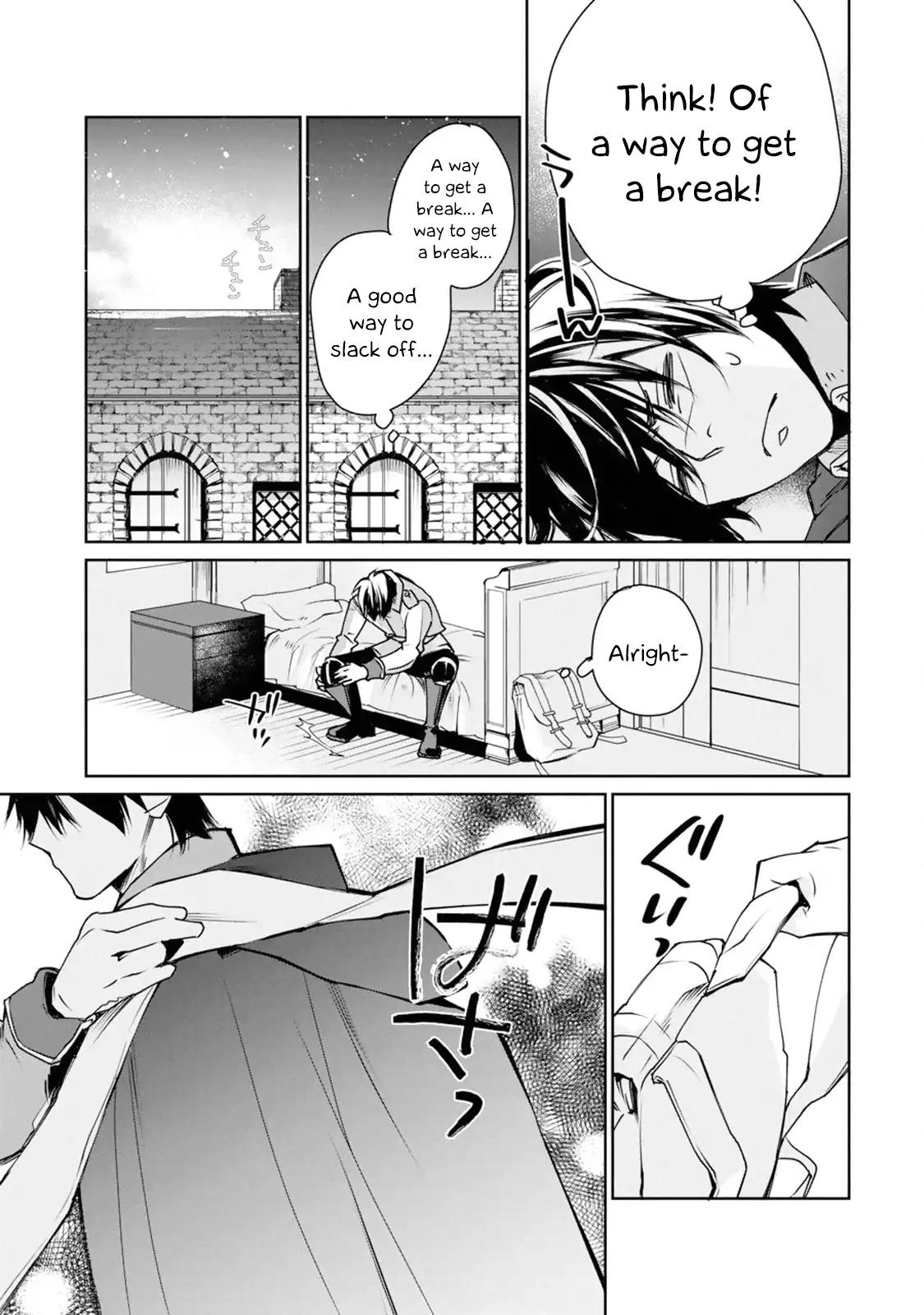 The Strongest Wizard Becomes a Countryside Guardsman After Taking an Arrow to the Knee chapter 1.1 page 14