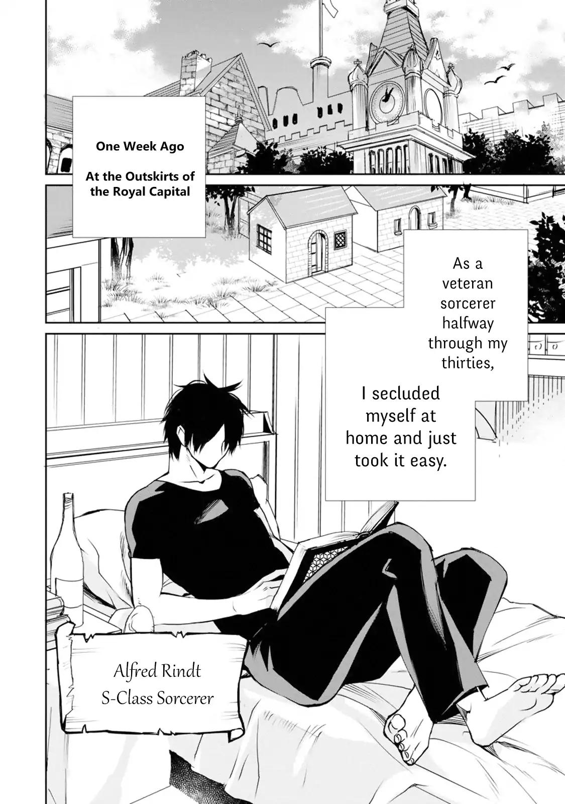 The Strongest Wizard Becomes a Countryside Guardsman After Taking an Arrow to the Knee chapter 1.1 page 3