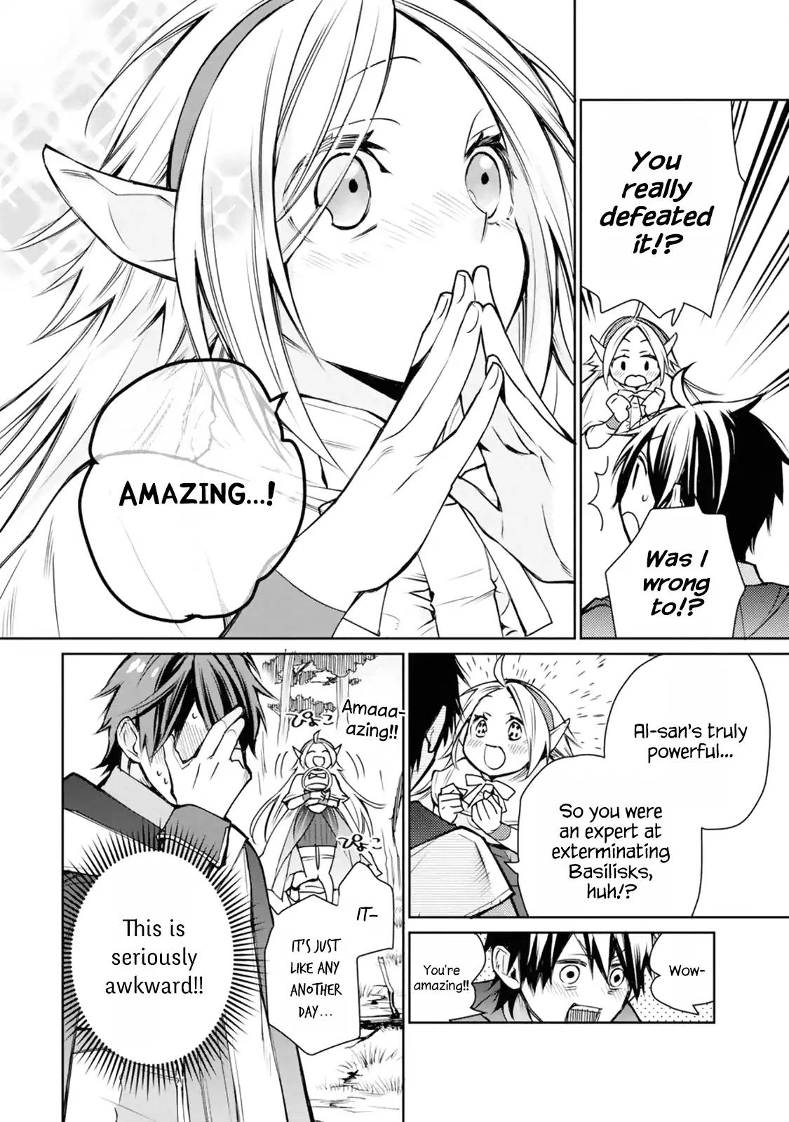 The Strongest Wizard Becomes a Countryside Guardsman After Taking an Arrow to the Knee chapter 1.3 page 8