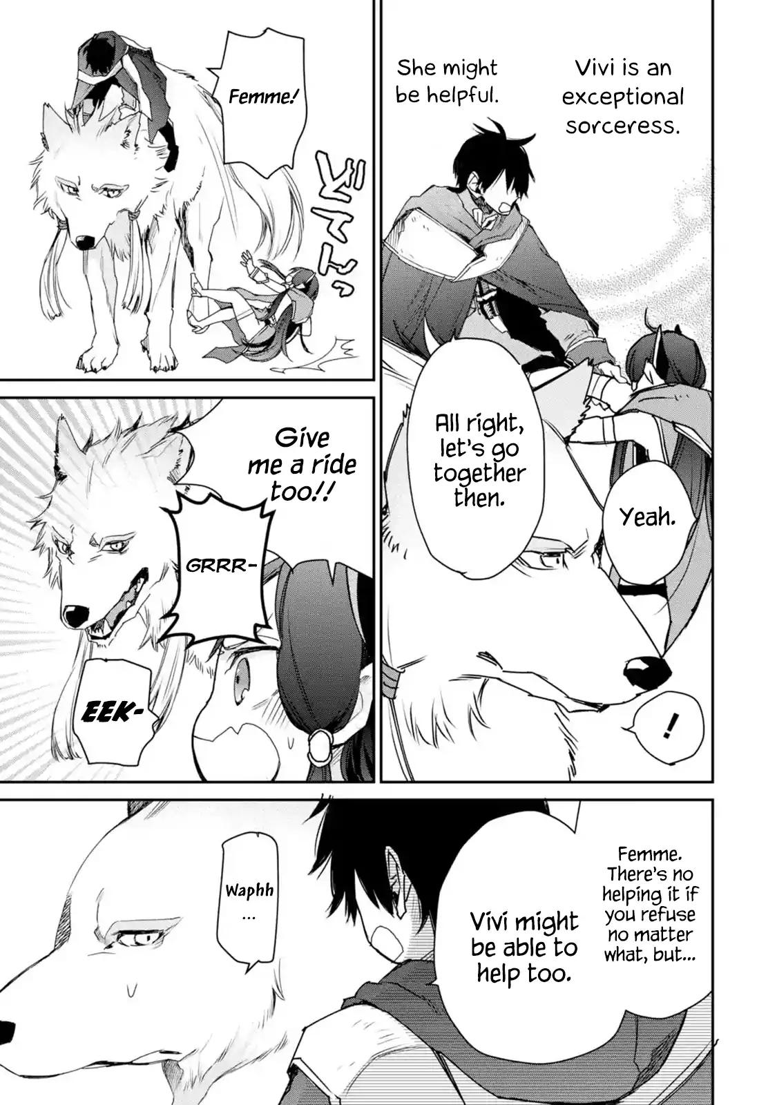 The Strongest Wizard Becomes a Countryside Guardsman After Taking an Arrow to the Knee chapter 11.3 page 8