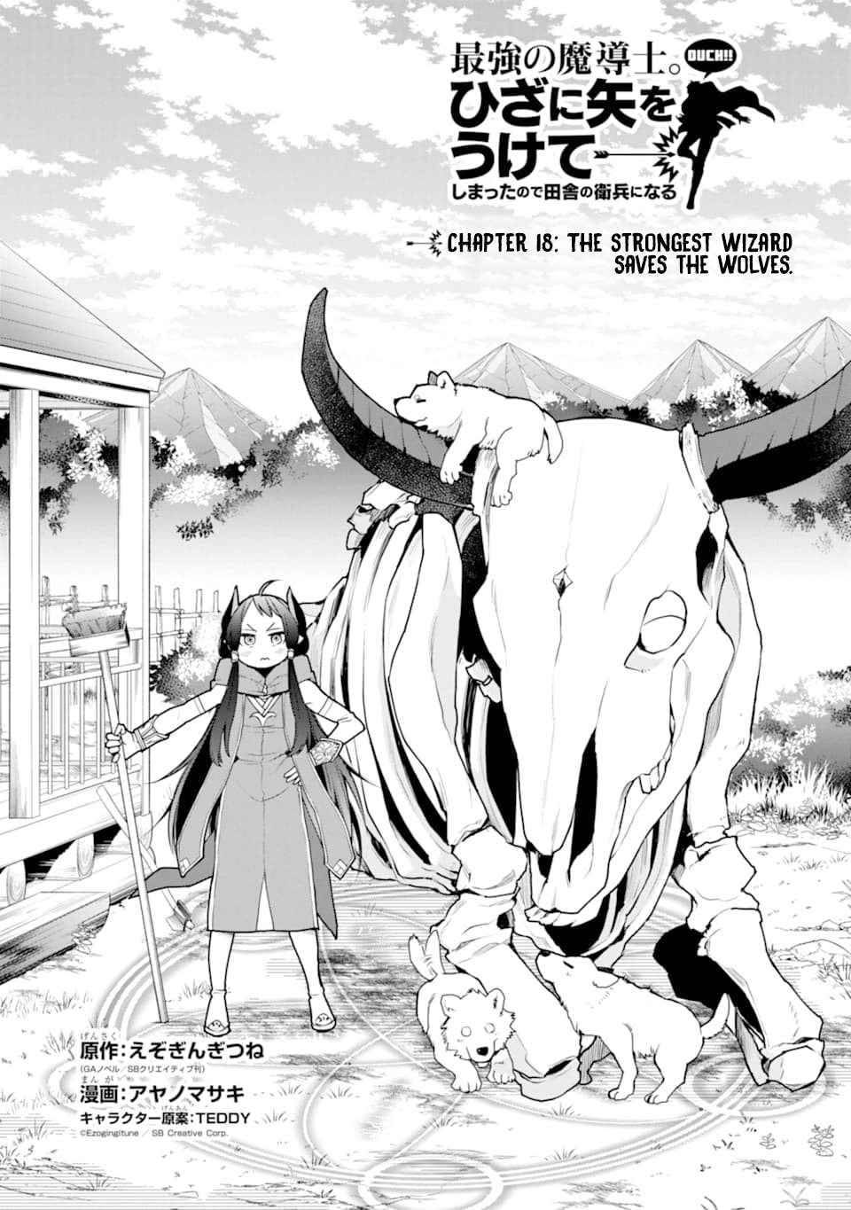 The Strongest Wizard Becomes a Countryside Guardsman After Taking an Arrow to the Knee chapter 18.1 page 1