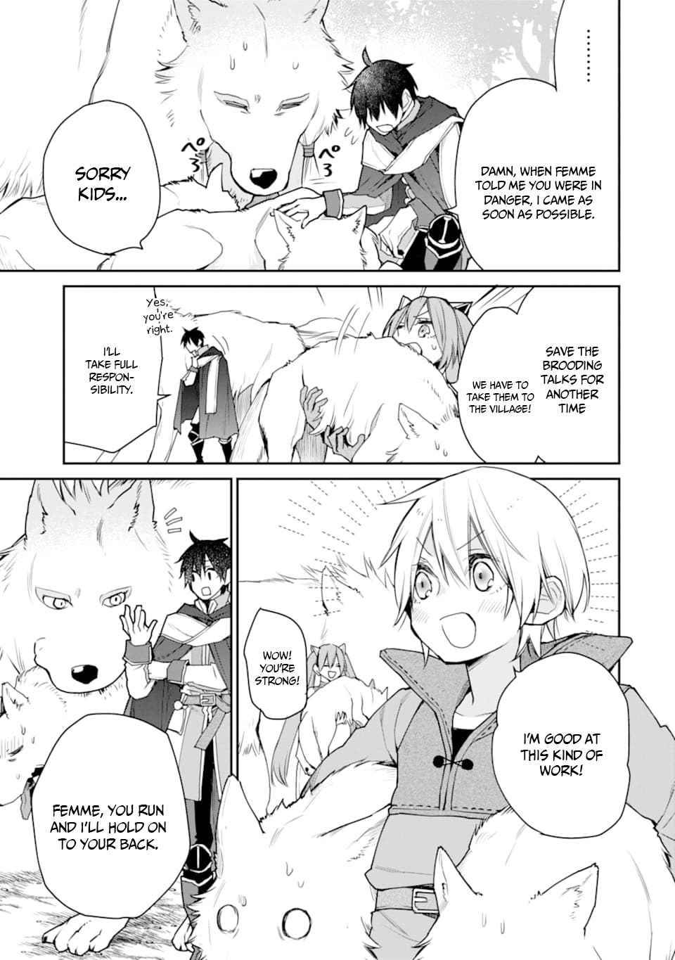 The Strongest Wizard Becomes a Countryside Guardsman After Taking an Arrow to the Knee chapter 18.1 page 17