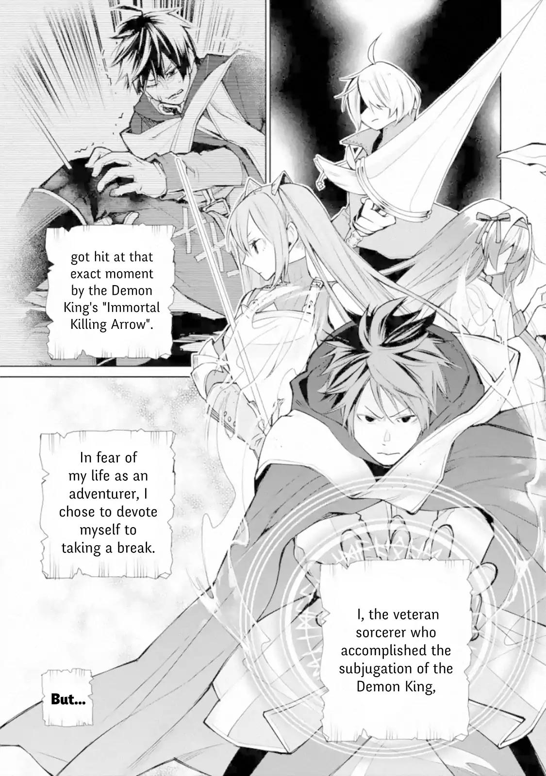 The Strongest Wizard Becomes a Countryside Guardsman After Taking an Arrow to the Knee chapter 2.1 page 1