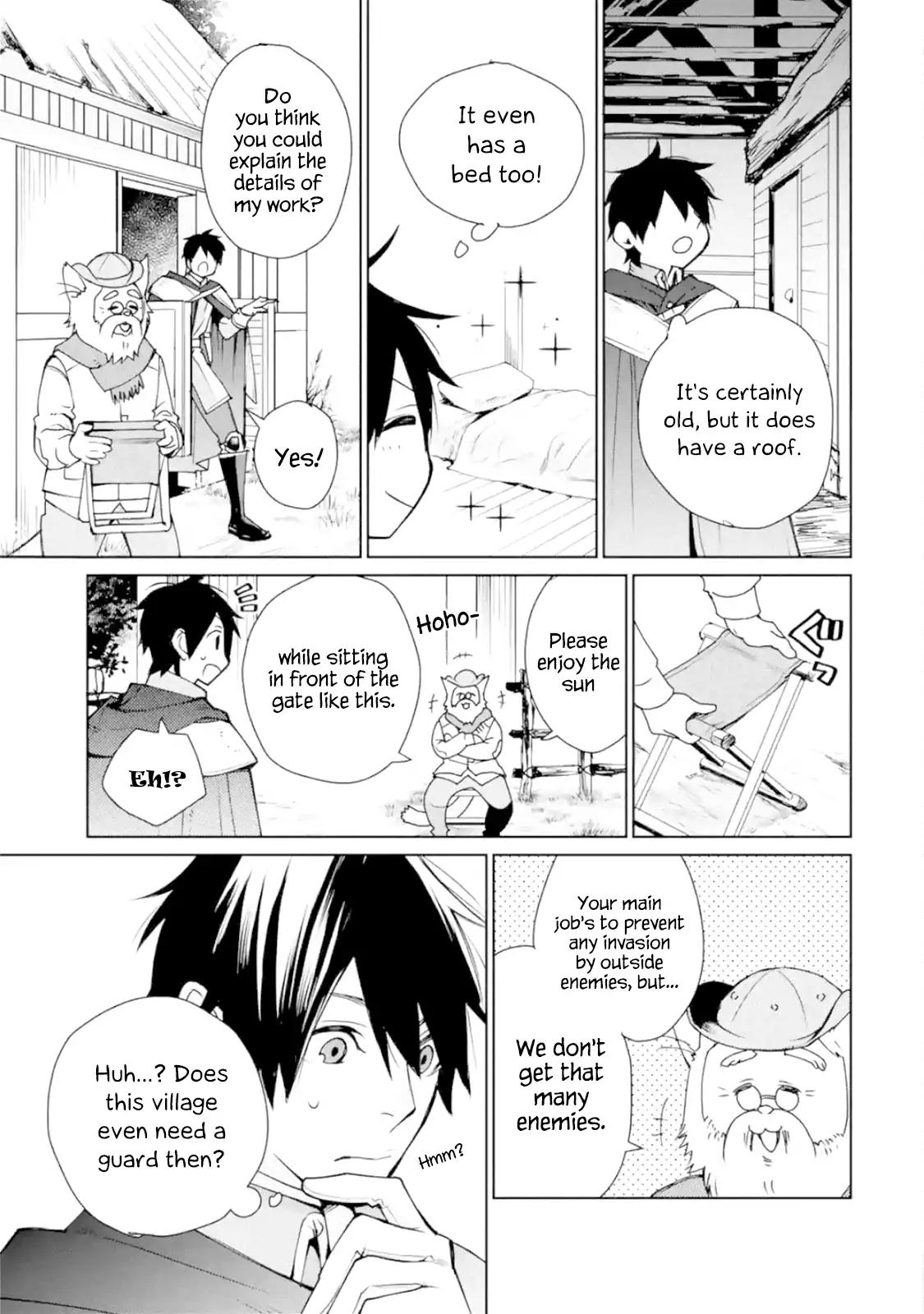 The Strongest Wizard Becomes a Countryside Guardsman After Taking an Arrow to the Knee chapter 2.1 page 8