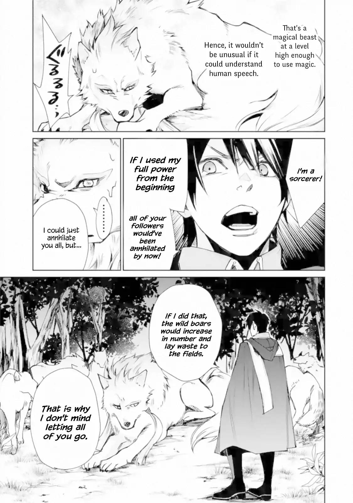 The Strongest Wizard Becomes a Countryside Guardsman After Taking an Arrow to the Knee chapter 2.2 page 11