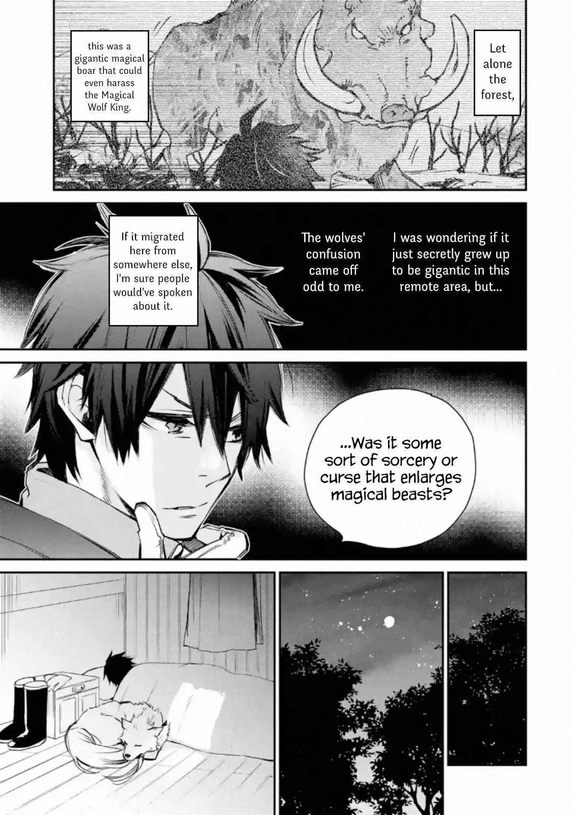 The Strongest Wizard Becomes a Countryside Guardsman After Taking an Arrow to the Knee chapter 4.1 page 3