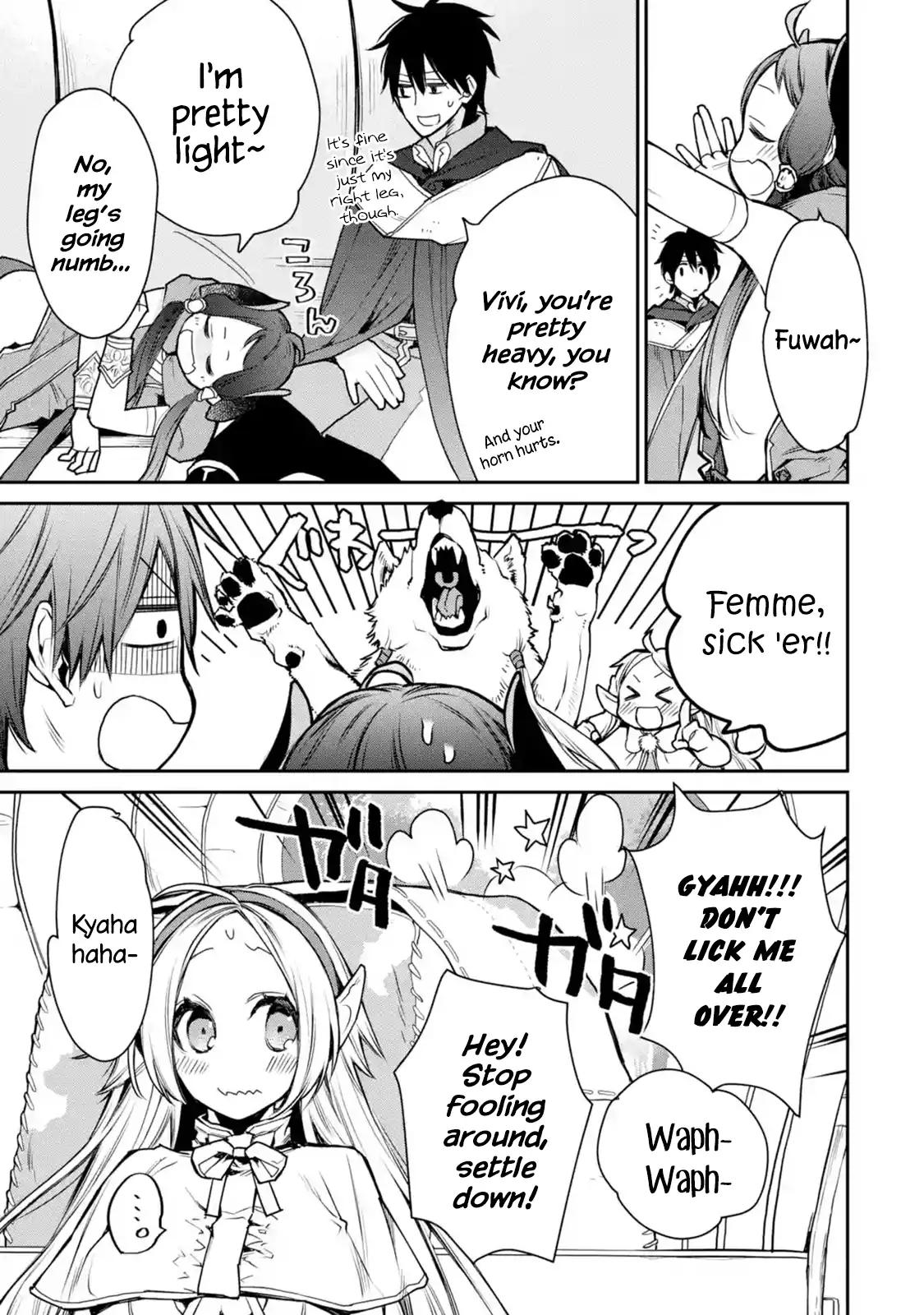 The Strongest Wizard Becomes a Countryside Guardsman After Taking an Arrow to the Knee chapter 8.1 page 5