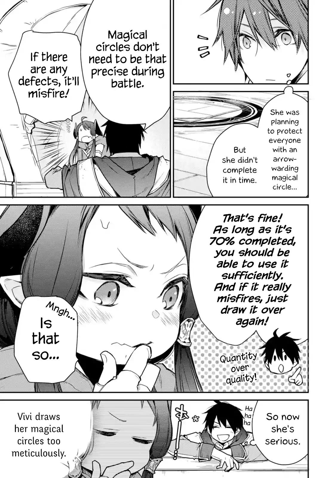 The Strongest Wizard Becomes a Countryside Guardsman After Taking an Arrow to the Knee chapter 8.2 page 7