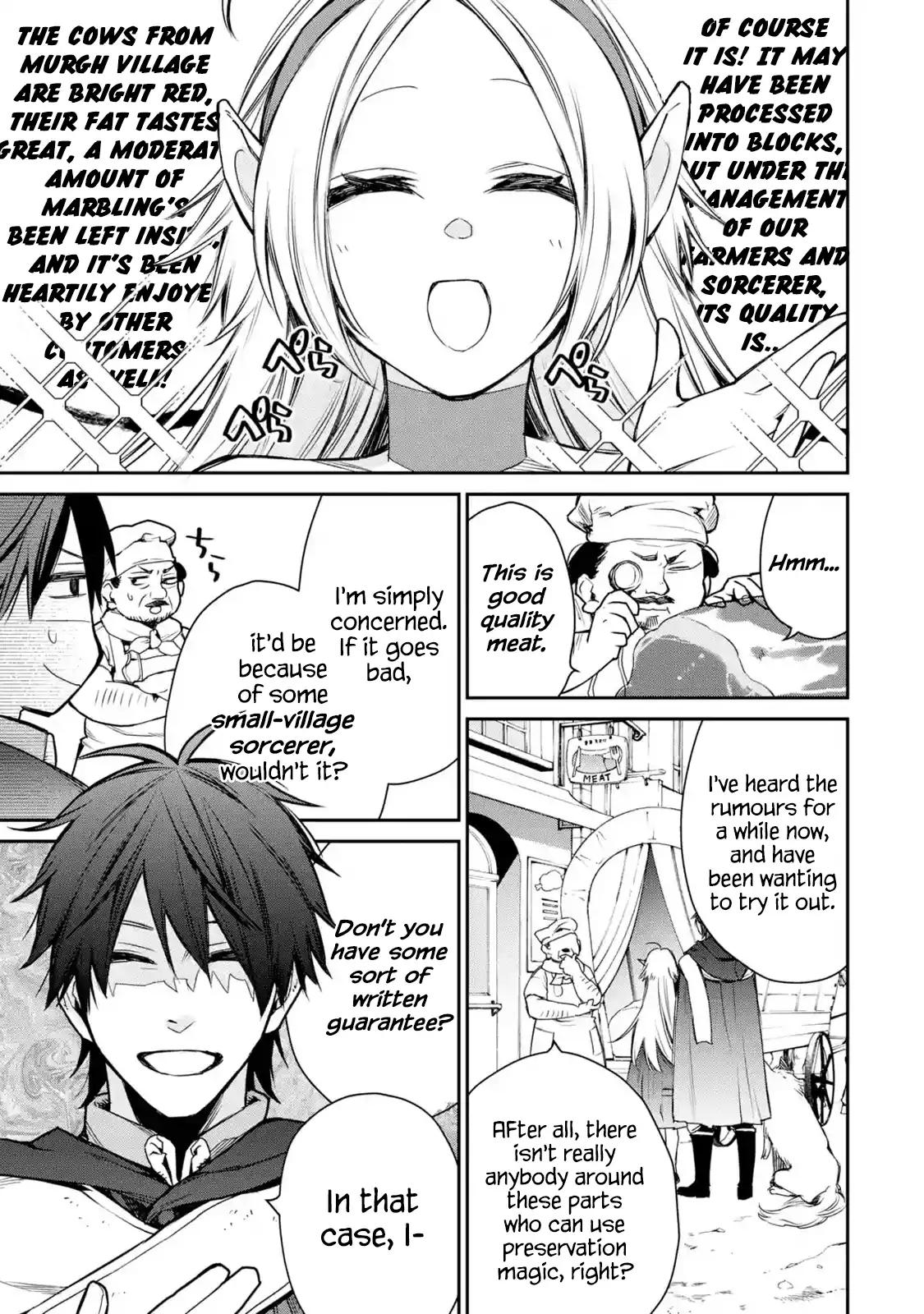 The Strongest Wizard Becomes a Countryside Guardsman After Taking an Arrow to the Knee chapter 8.3 page 3