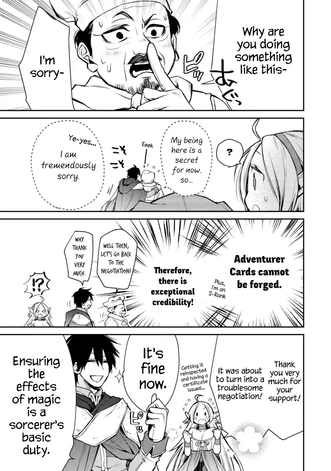 The Strongest Wizard Becomes a Countryside Guardsman After Taking an Arrow to the Knee chapter 8.3 page 5