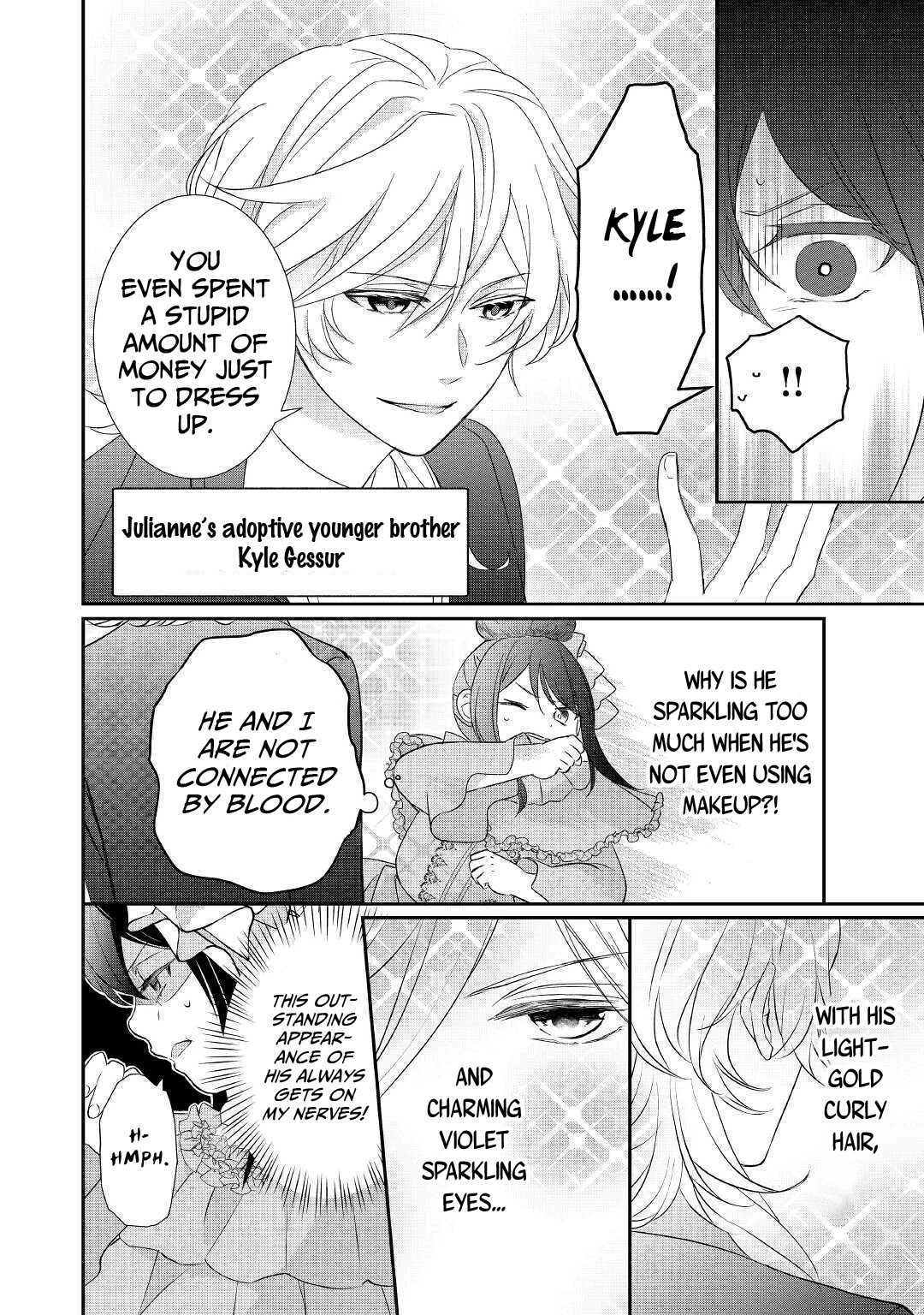 The Struggle of Being Reincarnated as the Marquess's Daughter: I'll Deal with What’s Coming to Me! chapter 1 page 11