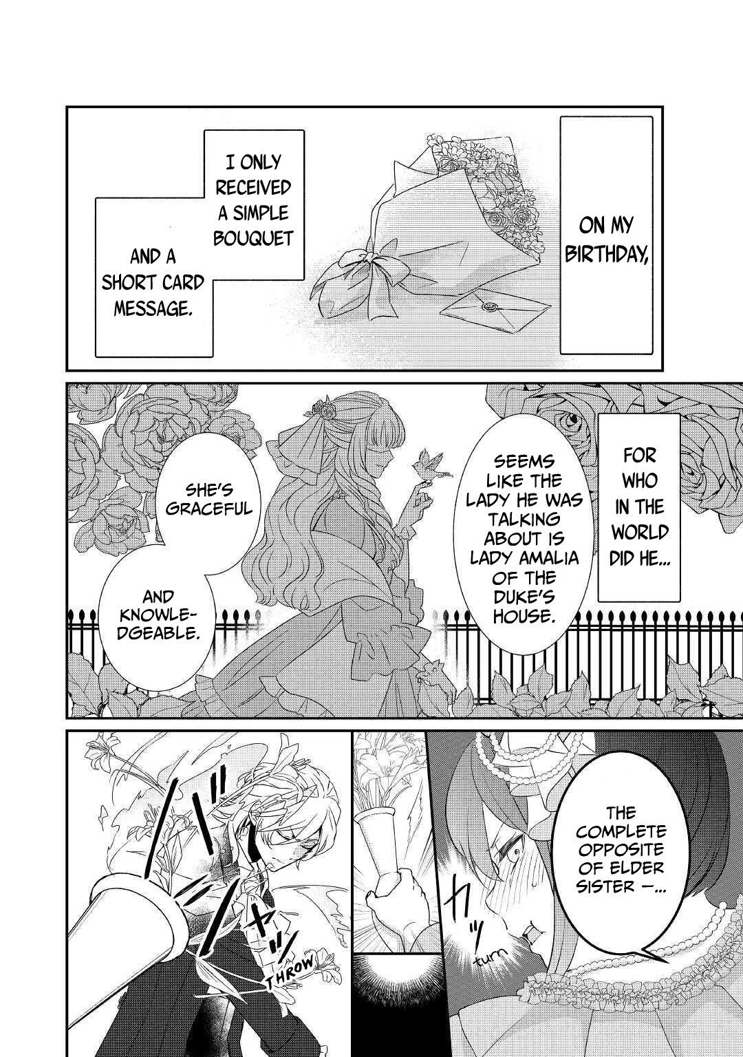 The Struggle of Being Reincarnated as the Marquess's Daughter: I'll Deal with What’s Coming to Me! chapter 1 page 13