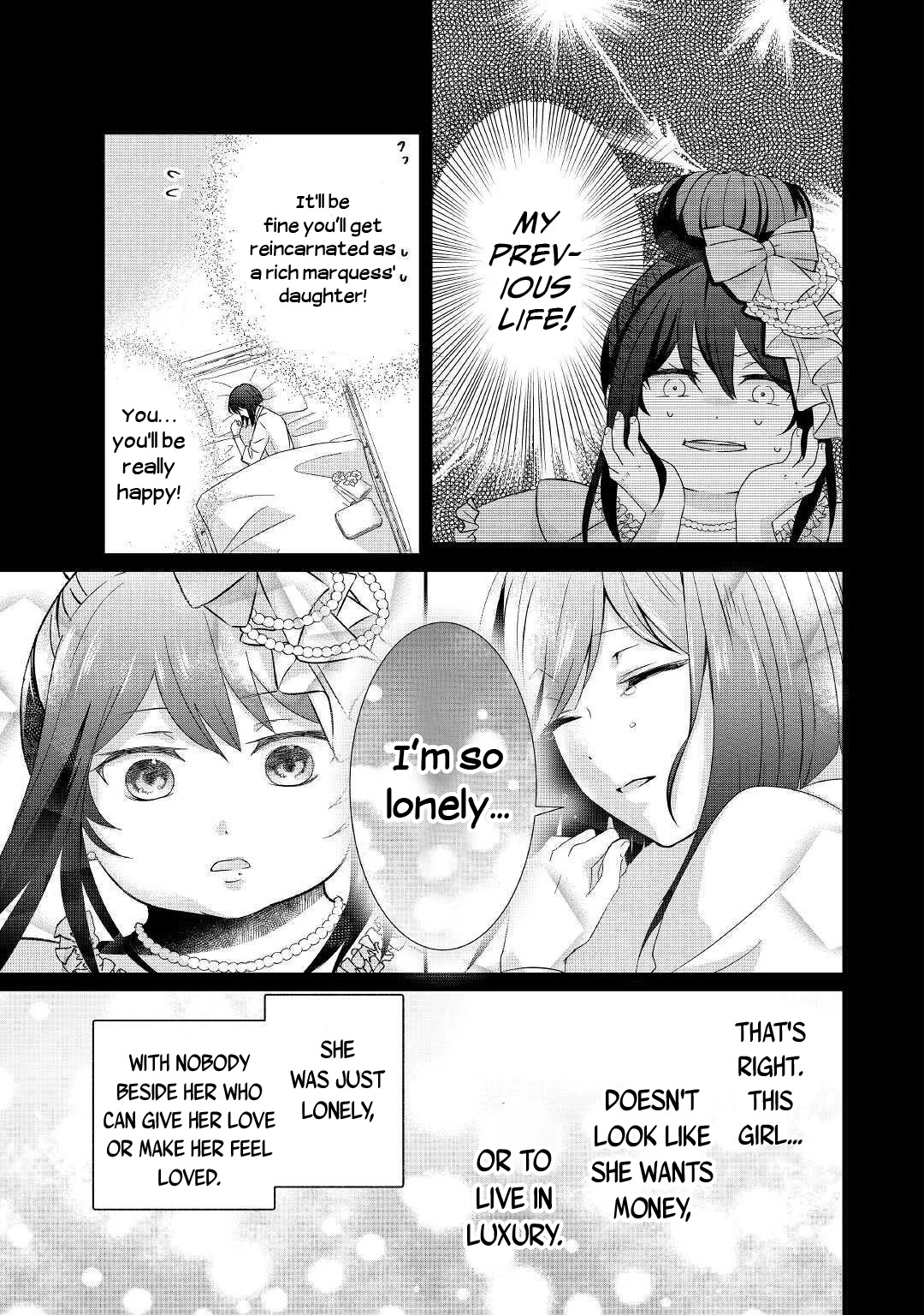 The Struggle of Being Reincarnated as the Marquess's Daughter: I'll Deal with What’s Coming to Me! chapter 1 page 22