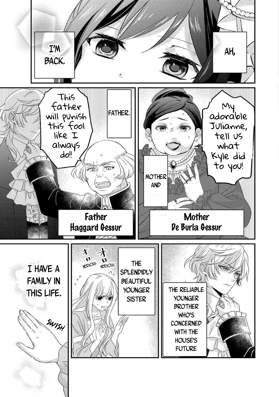 The Struggle of Being Reincarnated as the Marquess's Daughter: I'll Deal with What’s Coming to Me! chapter 1 page 24