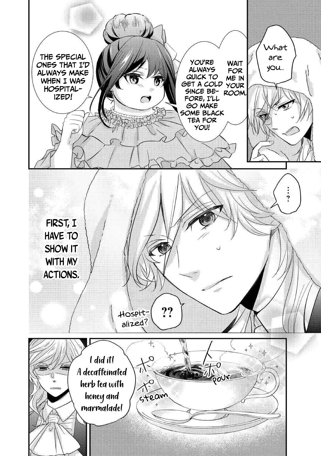 The Struggle of Being Reincarnated as the Marquess's Daughter: I'll Deal with What’s Coming to Me! chapter 1 page 33