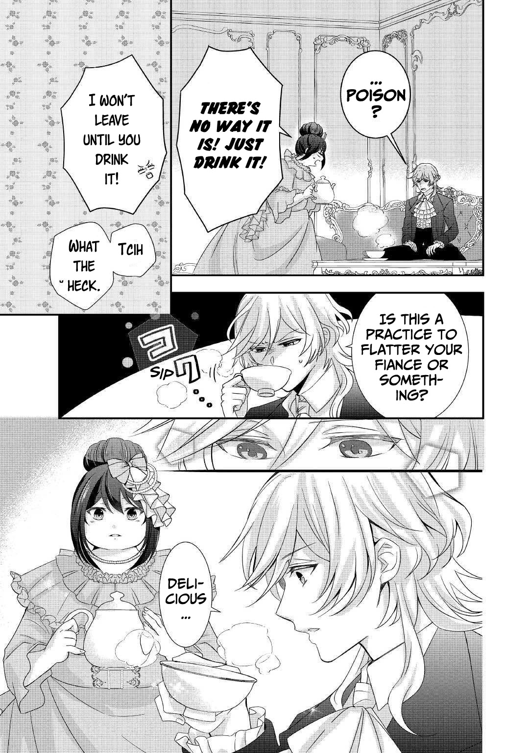 The Struggle of Being Reincarnated as the Marquess's Daughter: I'll Deal with What’s Coming to Me! chapter 1 page 34