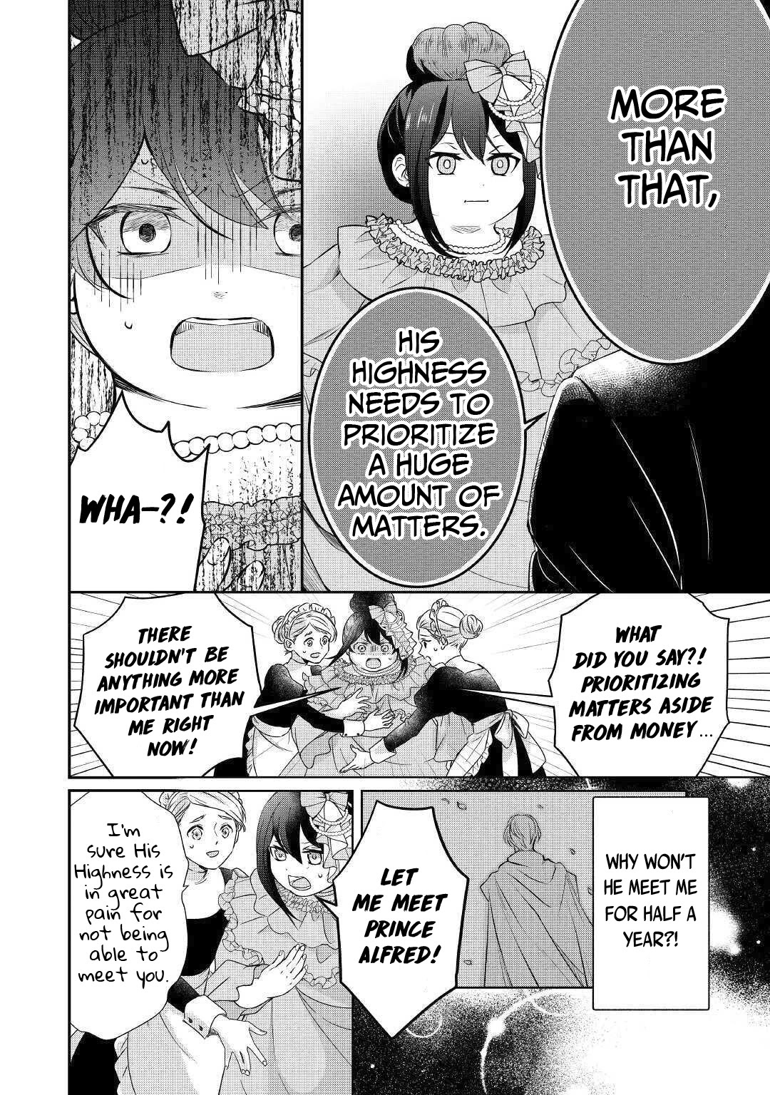 The Struggle of Being Reincarnated as the Marquess's Daughter: I'll Deal with What’s Coming to Me! chapter 1 page 7