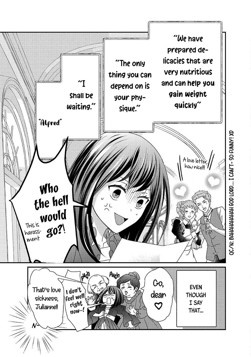 The Struggle of Being Reincarnated as the Marquess's Daughter: I'll Deal with What’s Coming to Me! chapter 11 page 4