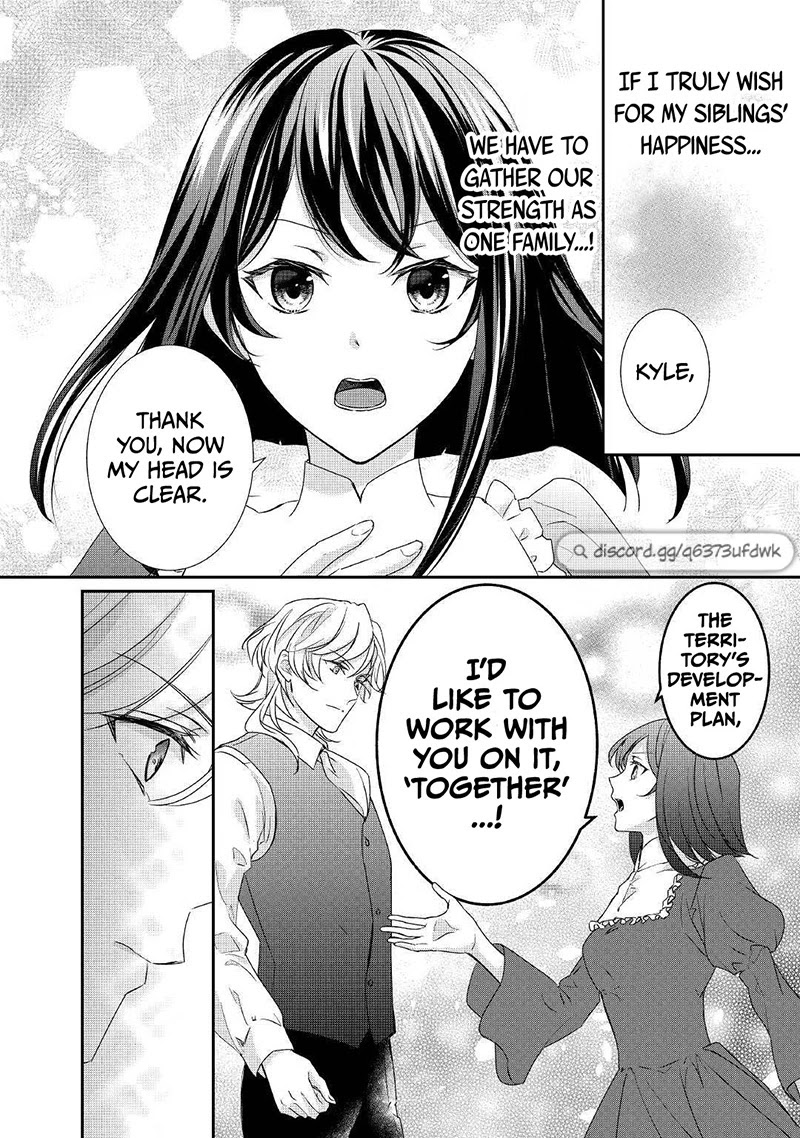 The Struggle of Being Reincarnated as the Marquess's Daughter: I'll Deal with What’s Coming to Me! chapter 16 page 27