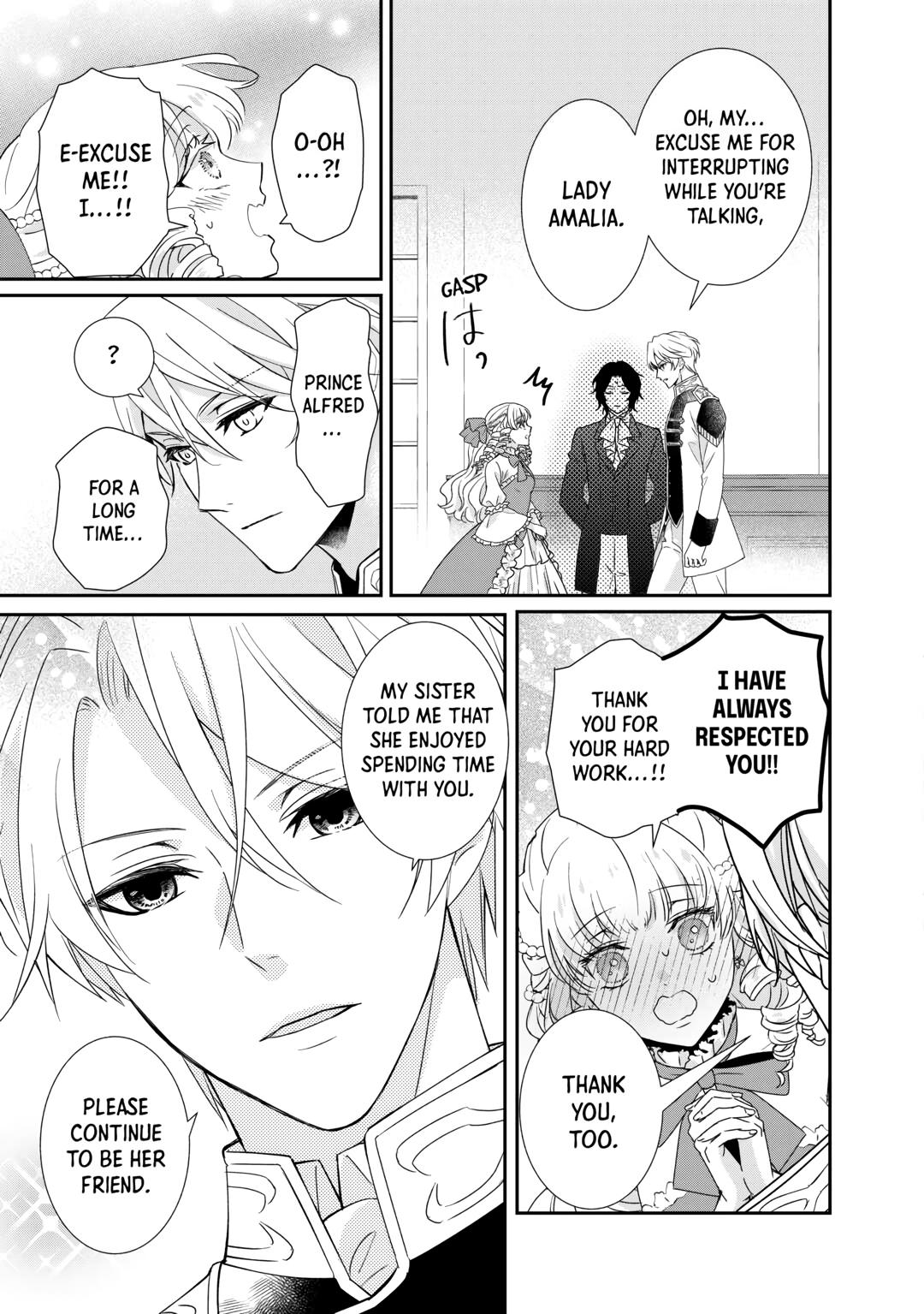 The Struggle of Being Reincarnated as the Marquess's Daughter: I'll Deal with What’s Coming to Me! chapter 23 page 35