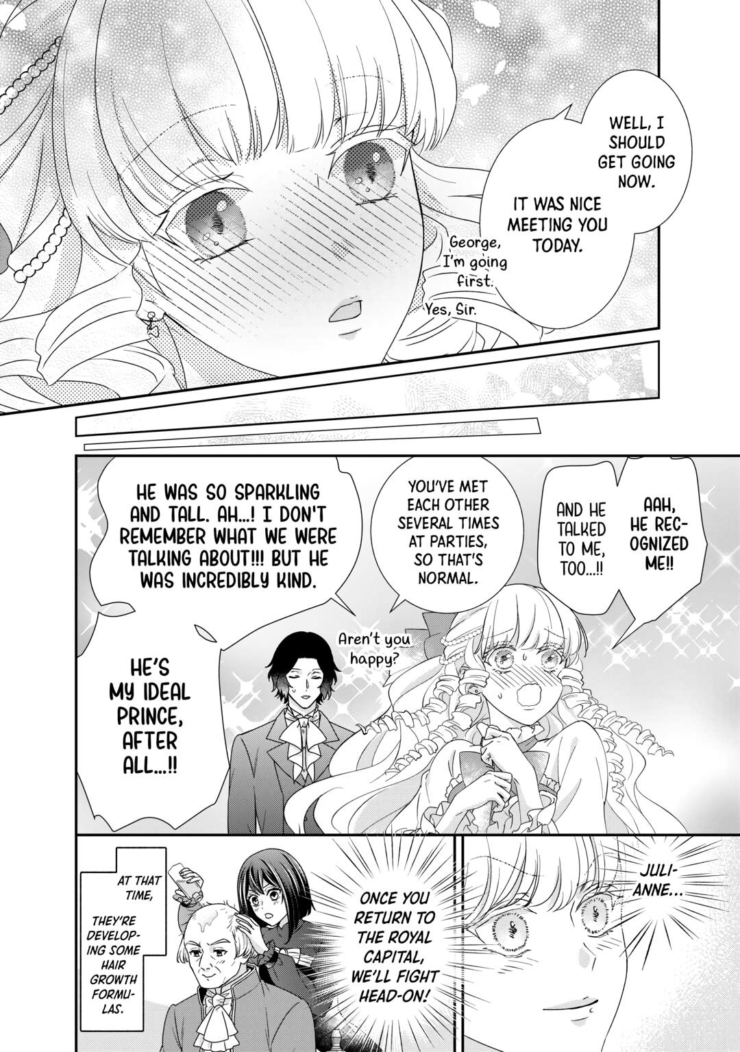 The Struggle of Being Reincarnated as the Marquess's Daughter: I'll Deal with What’s Coming to Me! chapter 23 page 36