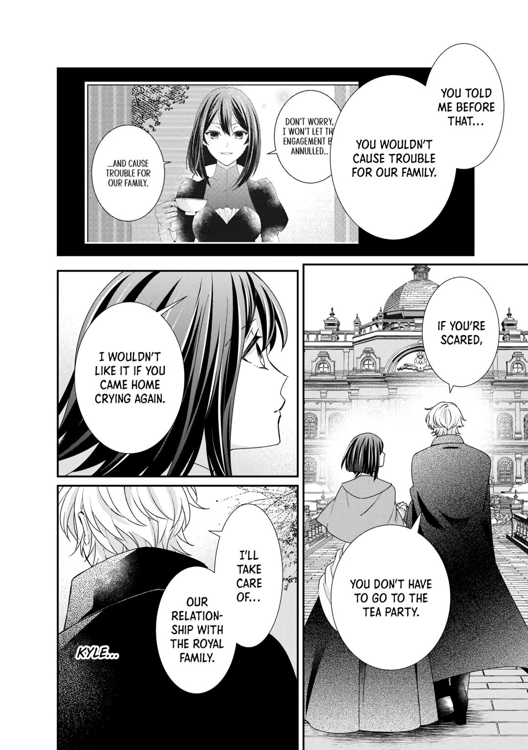 The Struggle of Being Reincarnated as the Marquess's Daughter: I'll Deal with What’s Coming to Me! chapter 24 page 4