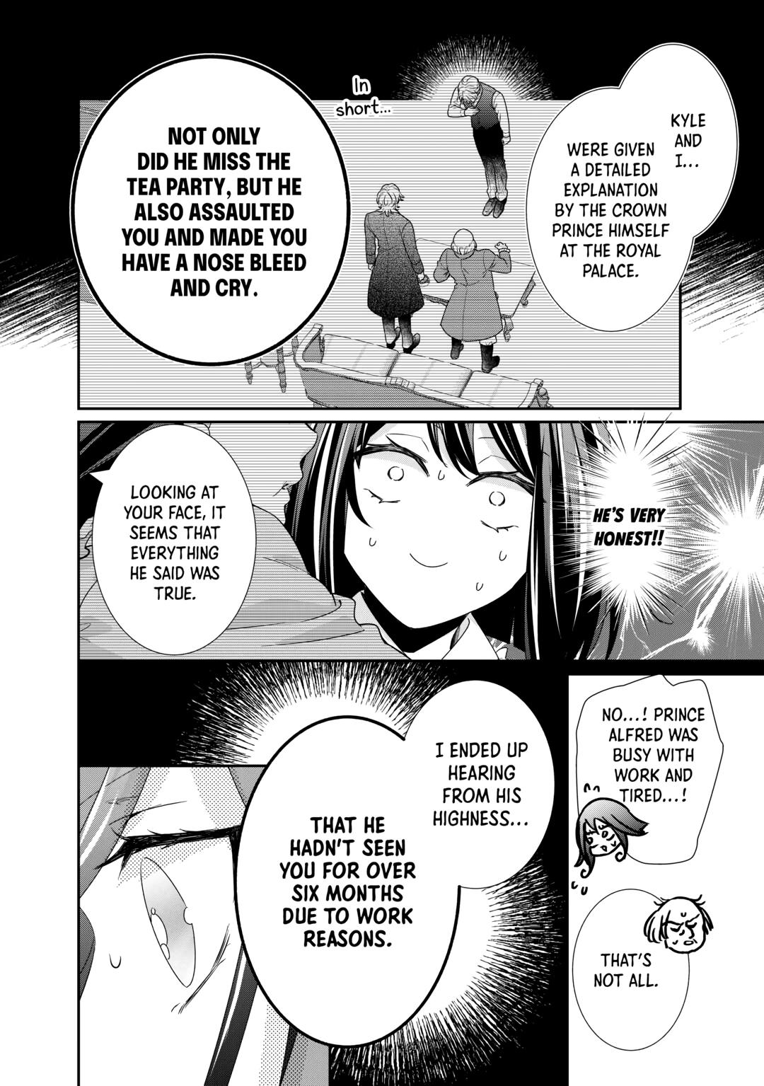 The Struggle of Being Reincarnated as the Marquess's Daughter: I'll Deal with What’s Coming to Me! chapter 26 page 14