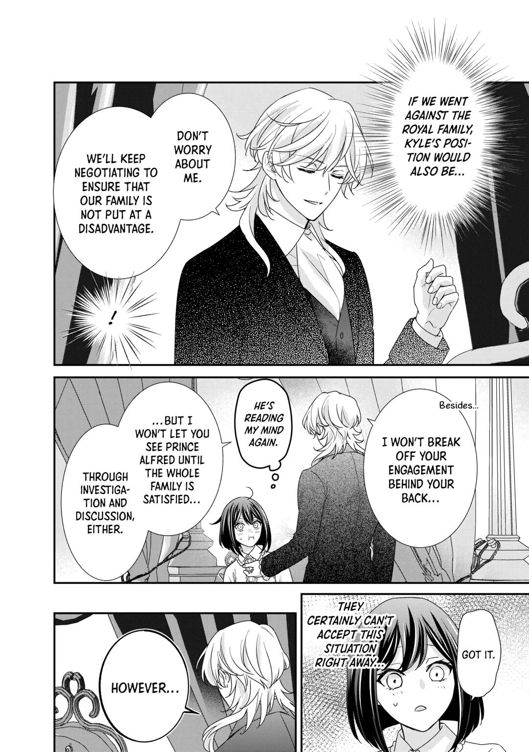 The Struggle of Being Reincarnated as the Marquess's Daughter: I'll Deal with What’s Coming to Me! chapter 26 page 26