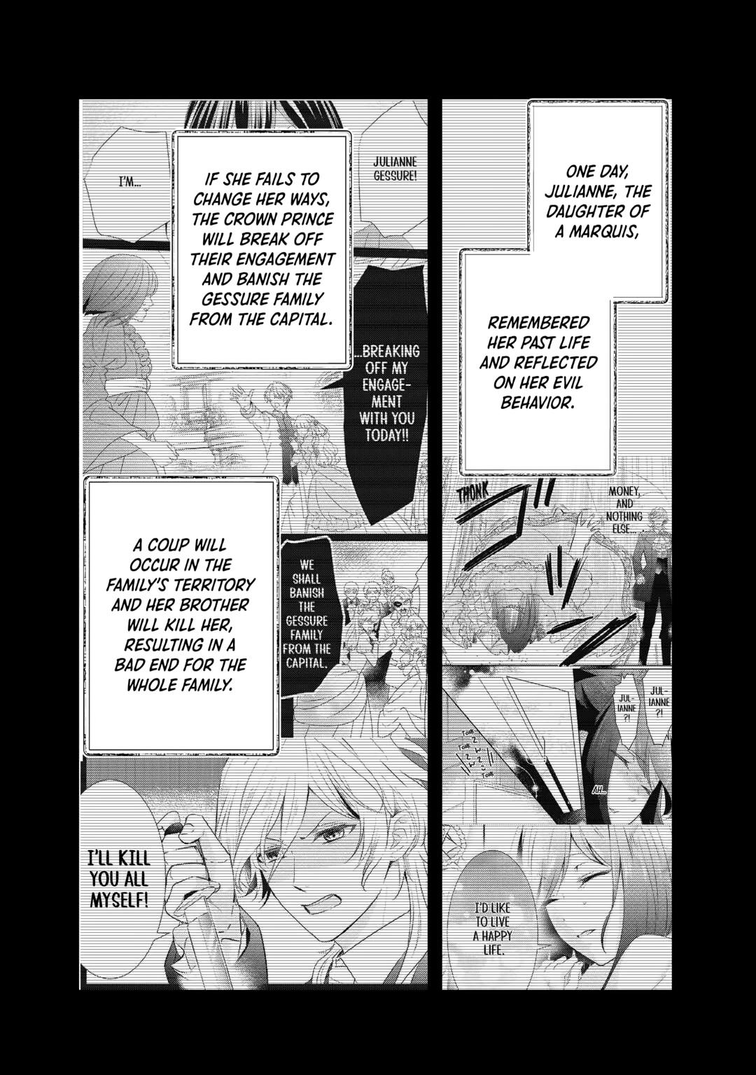 The Struggle of Being Reincarnated as the Marquess's Daughter: I'll Deal with What’s Coming to Me! chapter 28 page 2