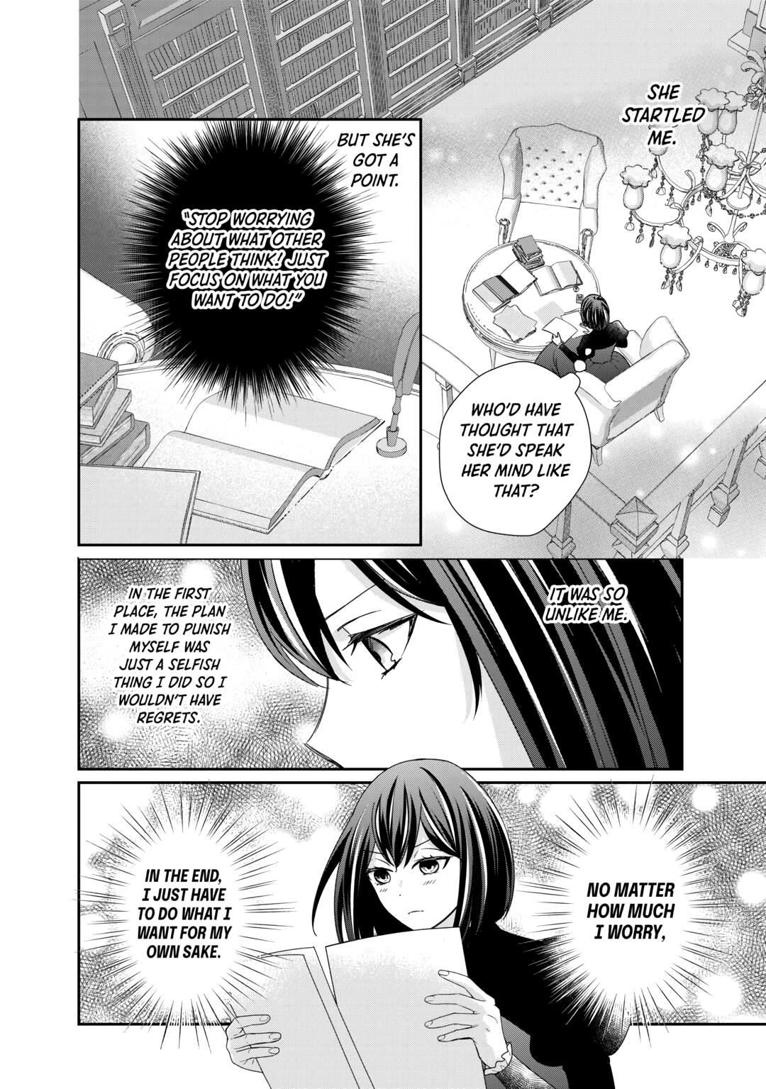 The Struggle of Being Reincarnated as the Marquess's Daughter: I'll Deal with What’s Coming to Me! chapter 28 page 26