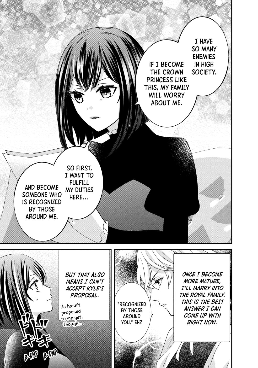 The Struggle of Being Reincarnated as the Marquess's Daughter: I'll Deal with What’s Coming to Me! chapter 28 page 29