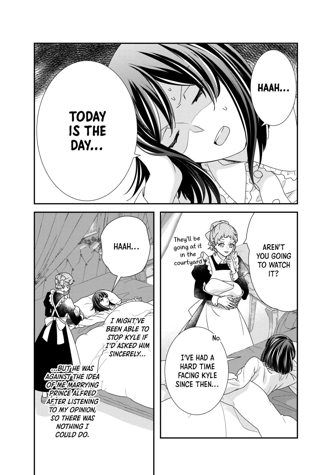 The Struggle of Being Reincarnated as the Marquess's Daughter: I'll Deal with What’s Coming to Me! chapter 29 page 14