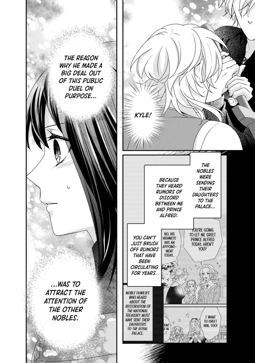 The Struggle of Being Reincarnated as the Marquess's Daughter: I'll Deal with What’s Coming to Me! chapter 29 page 26