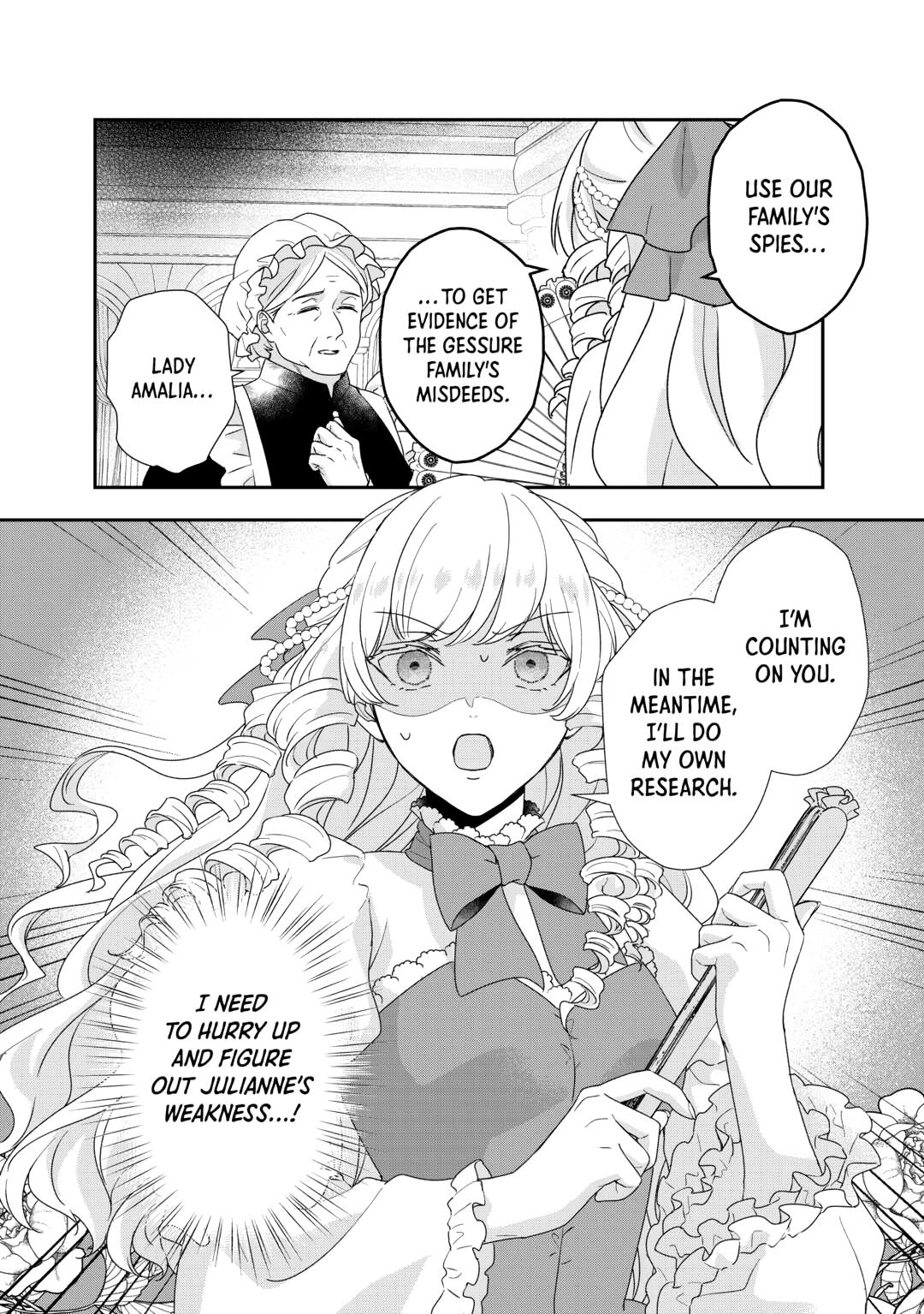 The Struggle of Being Reincarnated as the Marquess's Daughter: I'll Deal with What’s Coming to Me! chapter 32 page 2