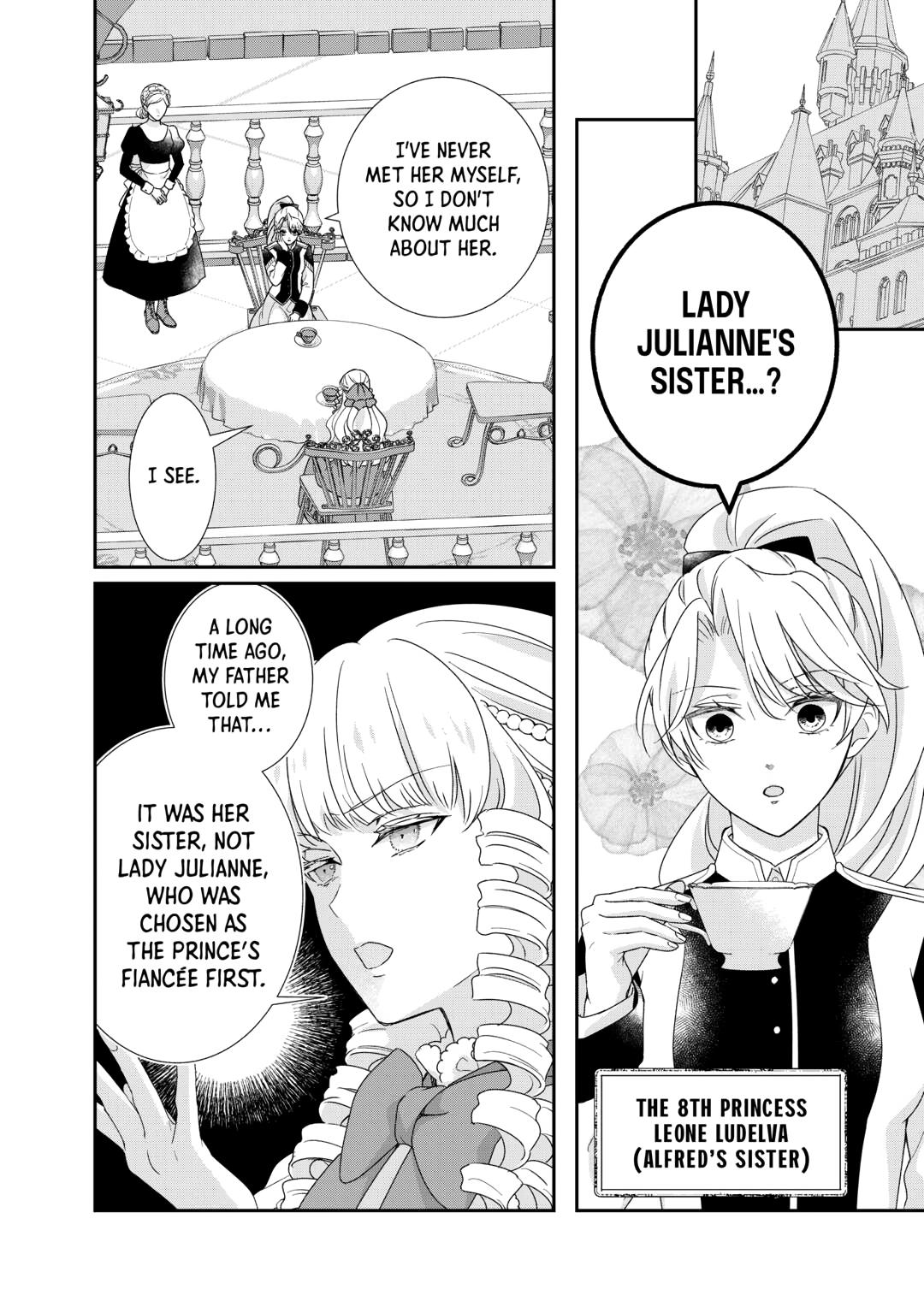 The Struggle of Being Reincarnated as the Marquess's Daughter: I'll Deal with What’s Coming to Me! chapter 32 page 4