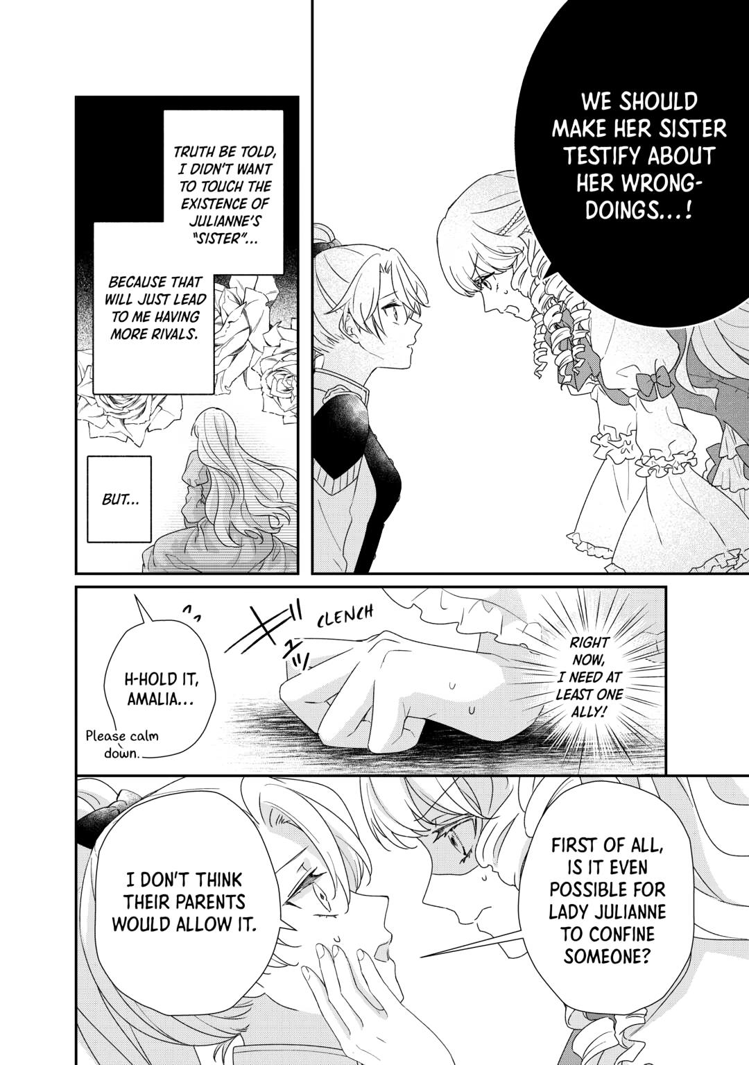 The Struggle of Being Reincarnated as the Marquess's Daughter: I'll Deal with What’s Coming to Me! chapter 32 page 6